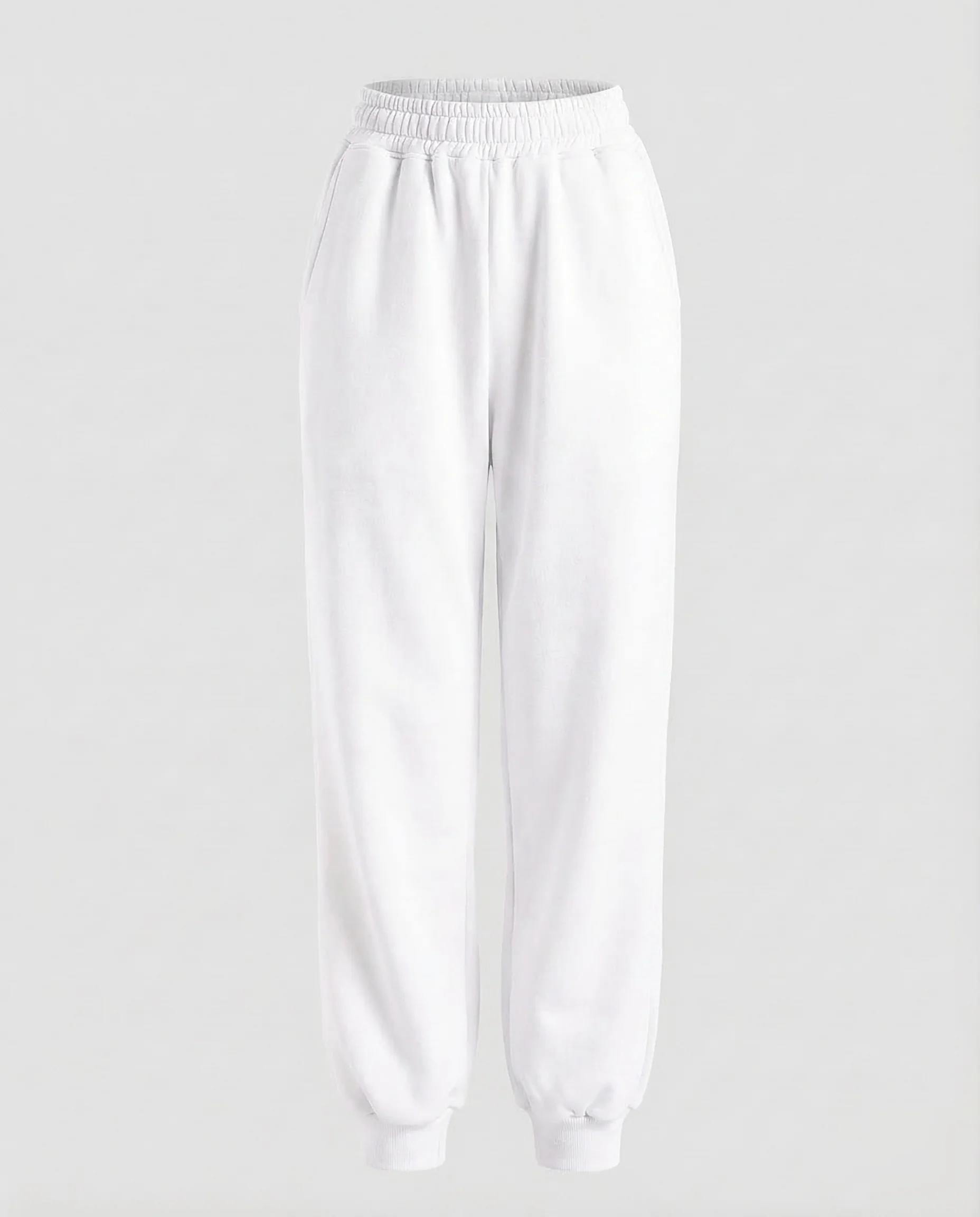 Damen Jogginghose High Waist Bundfalten - Image 10