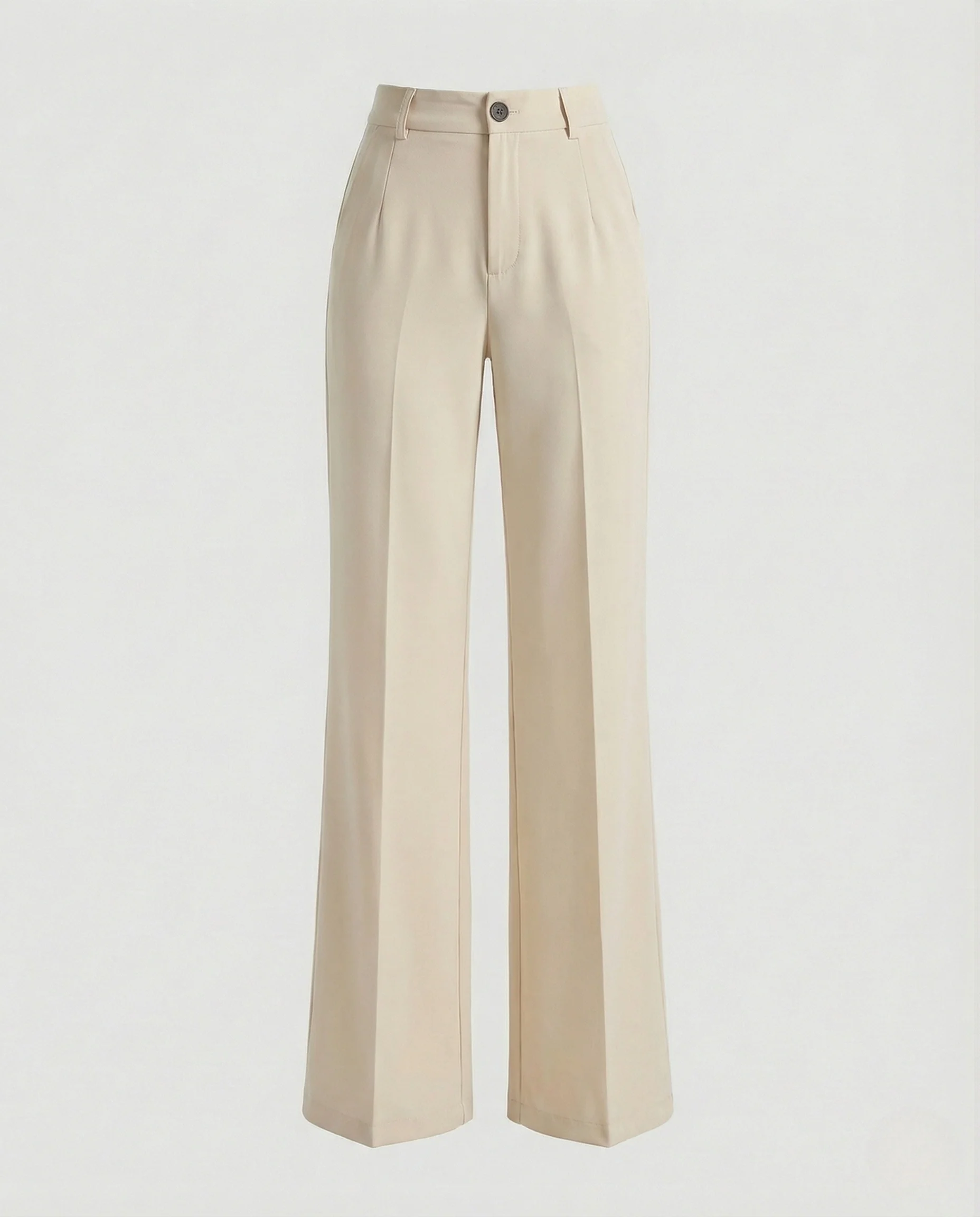 Damen Marlenehose mit Bundfalten und weitem Bein - Image 9
