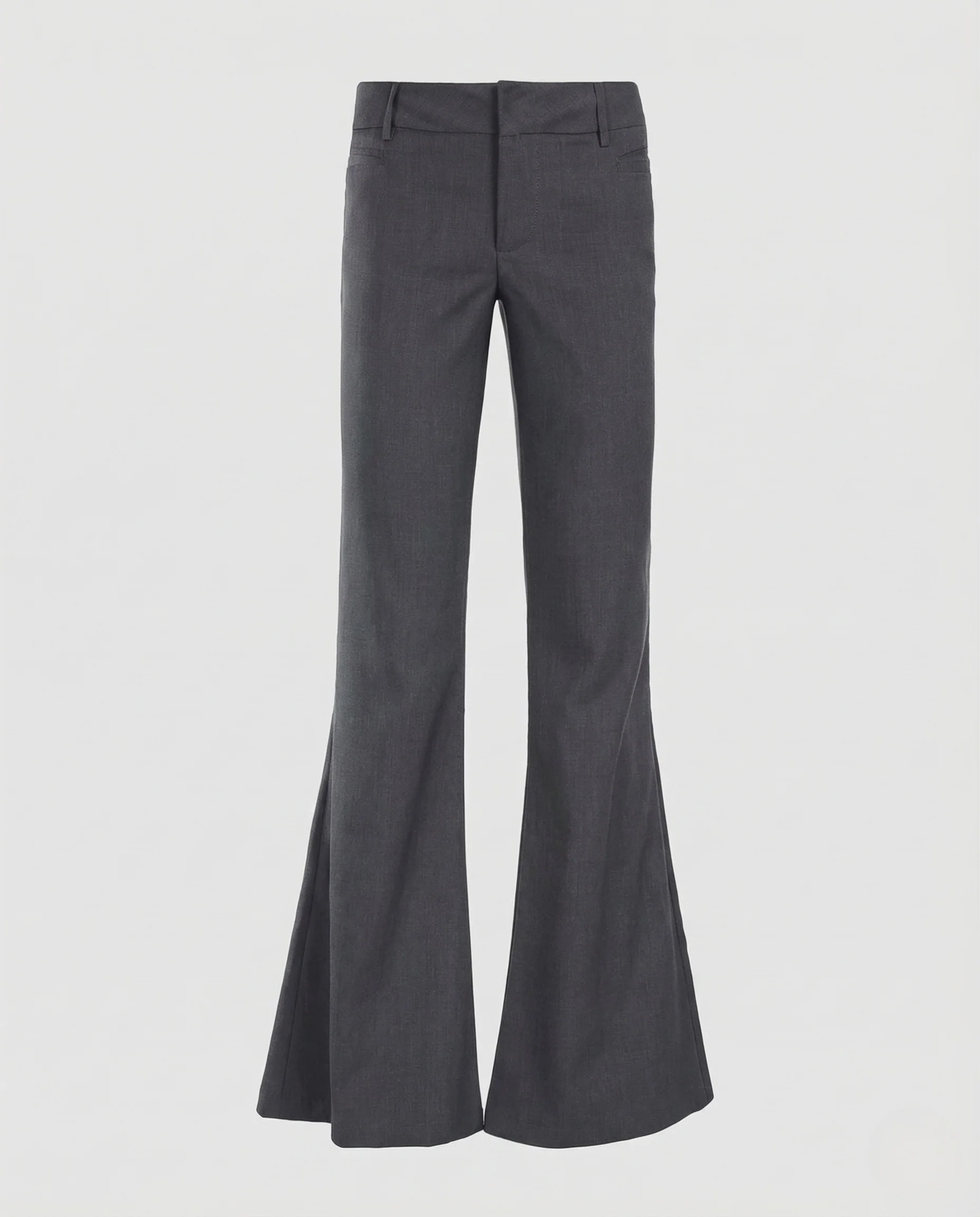 Damen Marlene Schlaghose High Waist Wide Leg Hose - Image 5