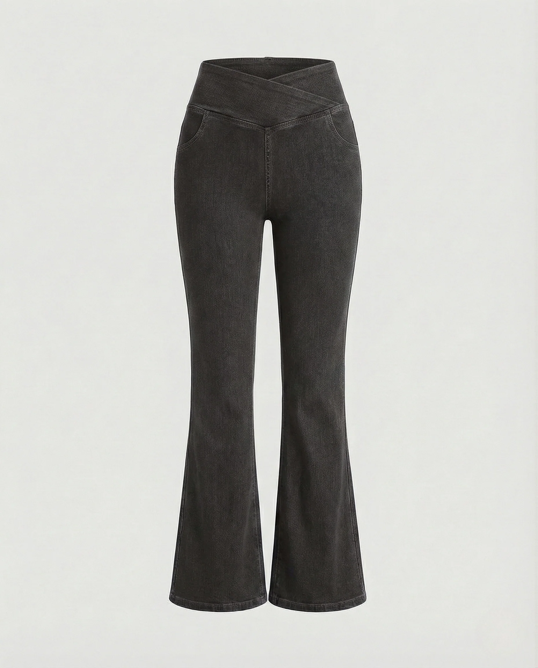 Damen Schlaghose High Waist Jersey - Image 5