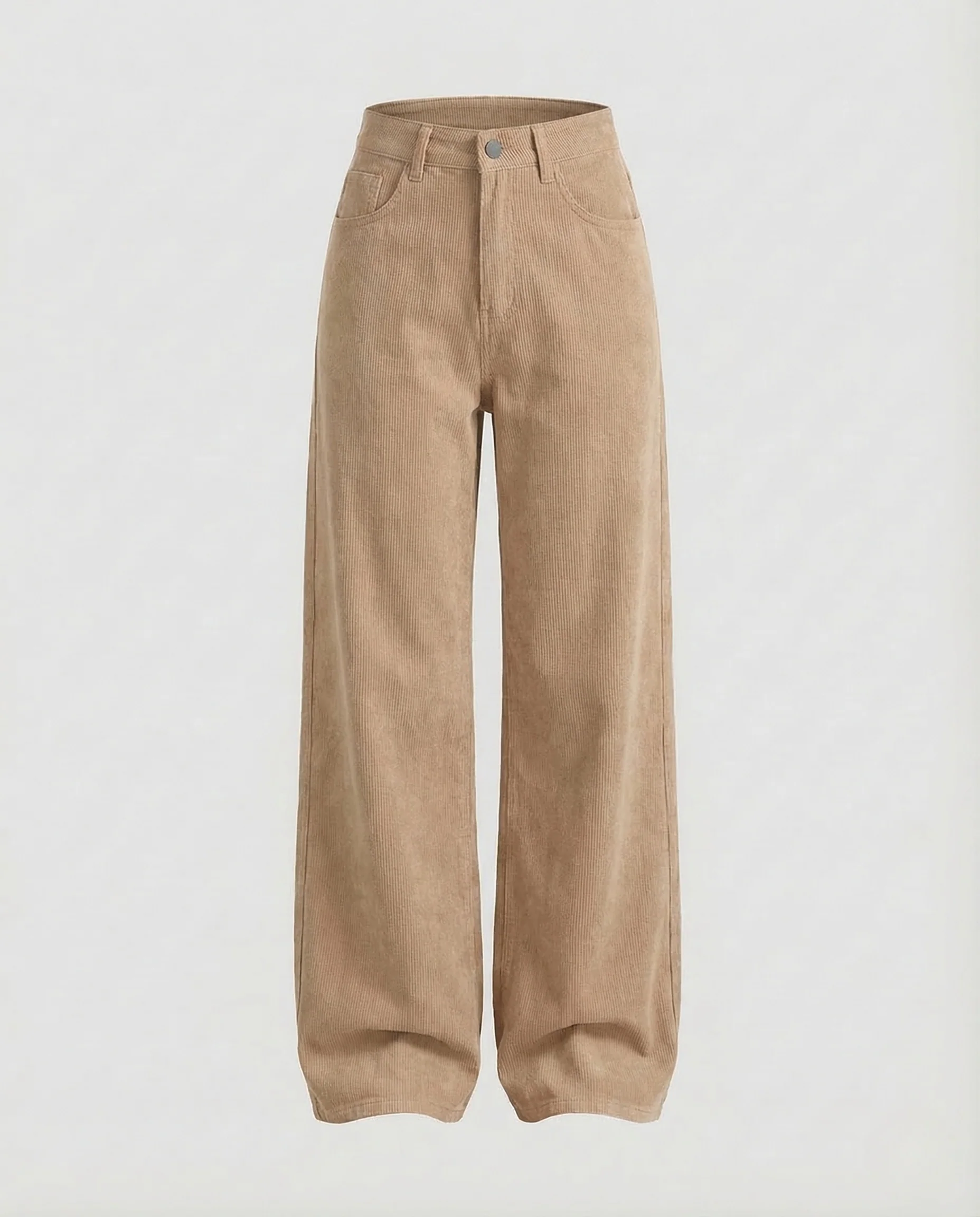 Damen Chinohose High Waist Weit - Image 6