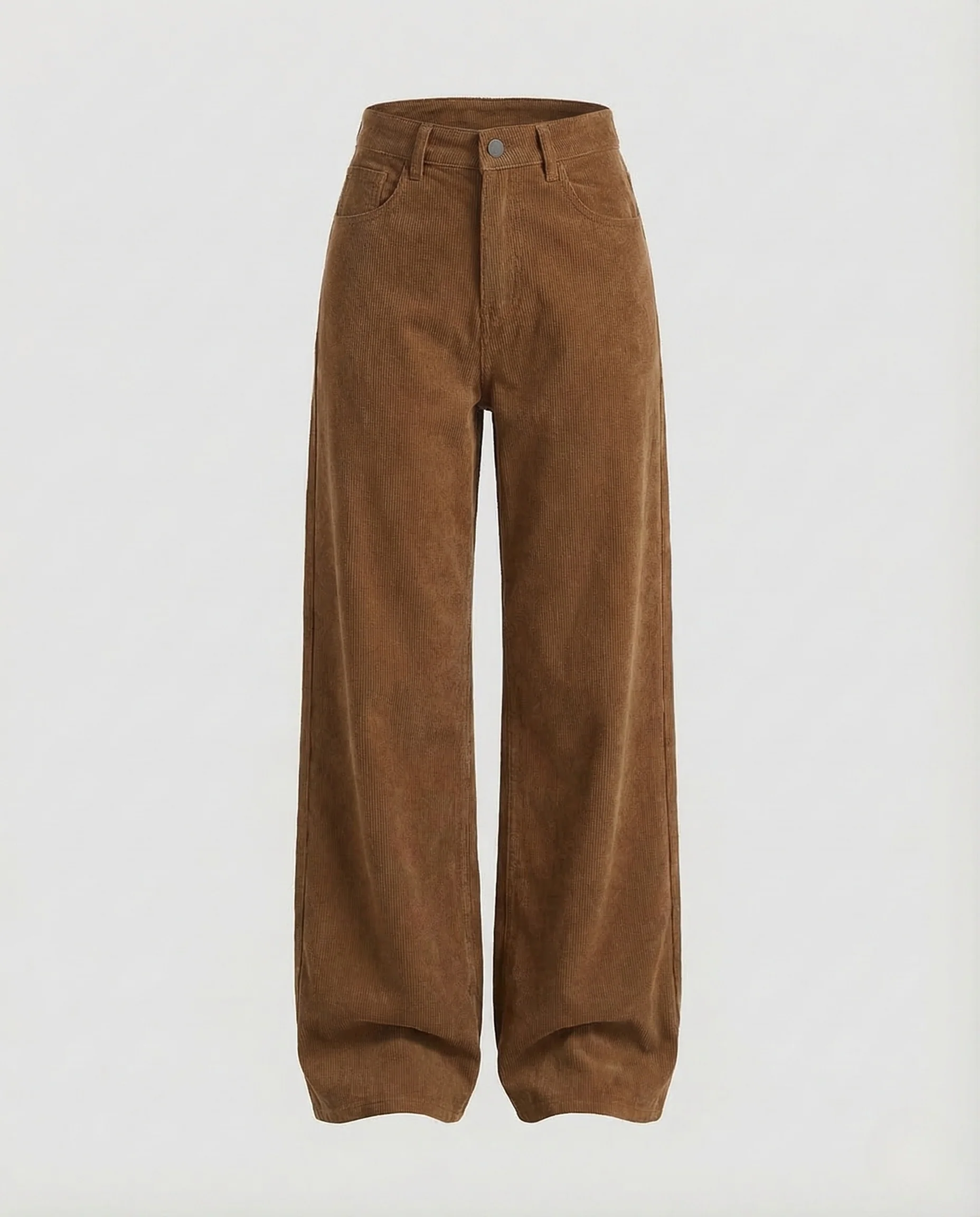 Damen Chinohose High Waist Weit - Image 8