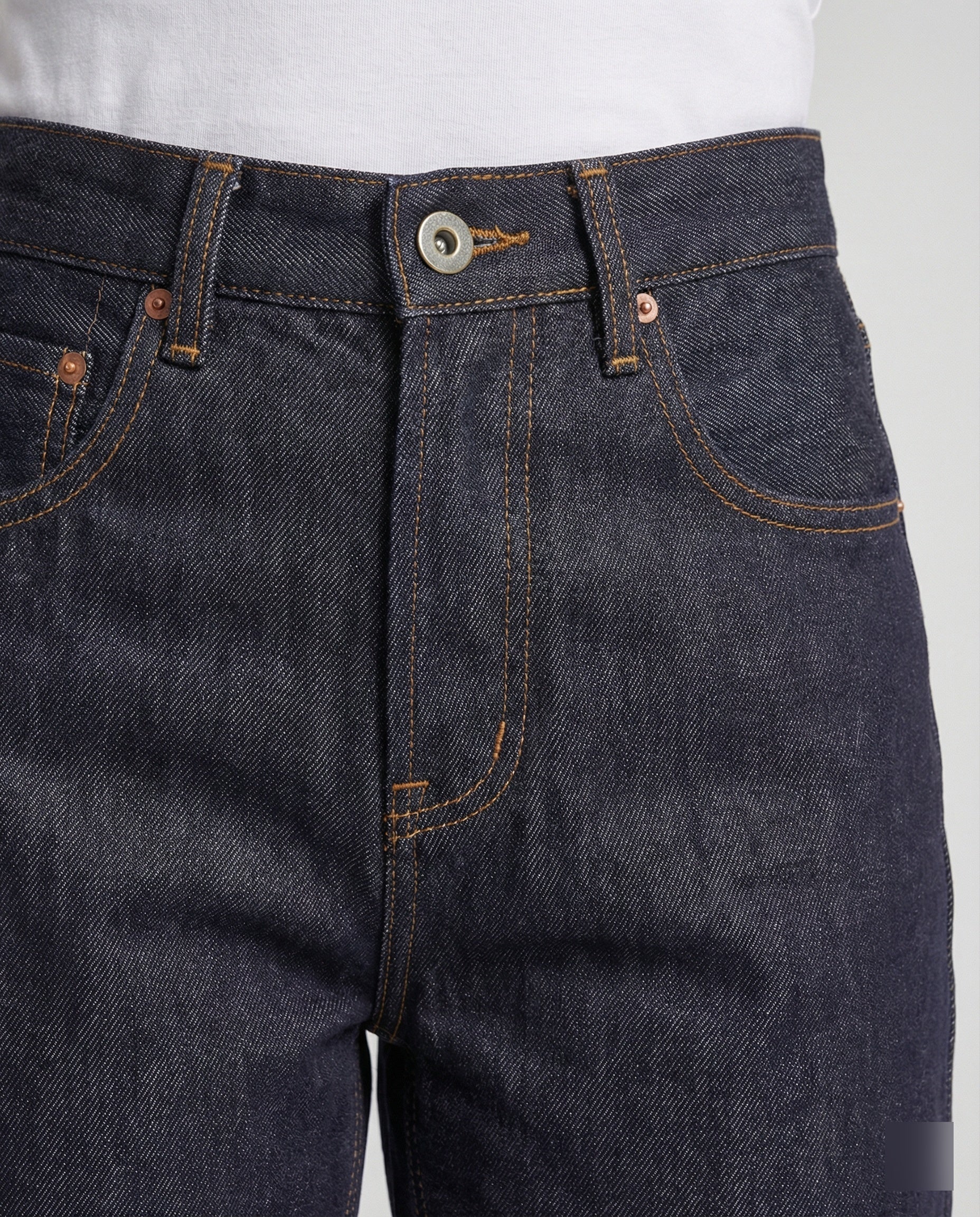 Freizeitkleidung Damen Weite Jeans High Waist - Image 4