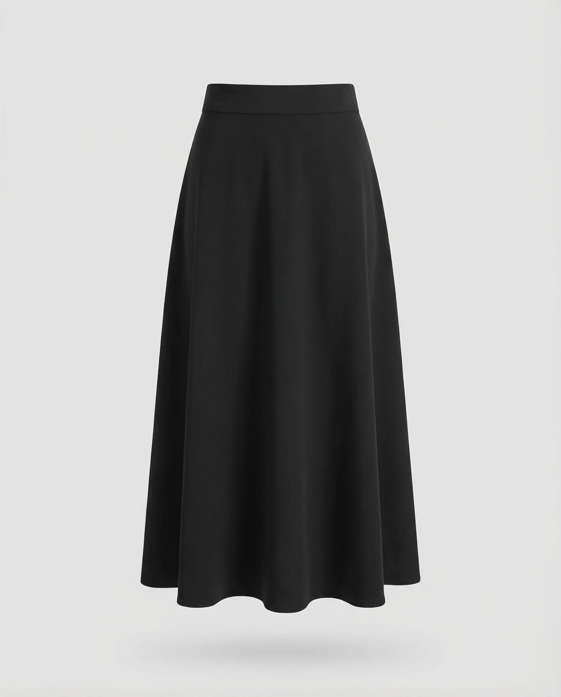 Damen Midirock A Linie High Waist - Image 5
