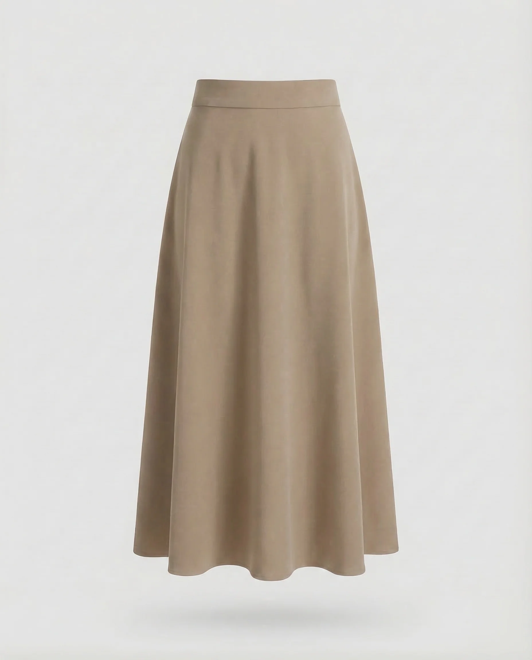 Damen Midirock A Linie High Waist - Image 6