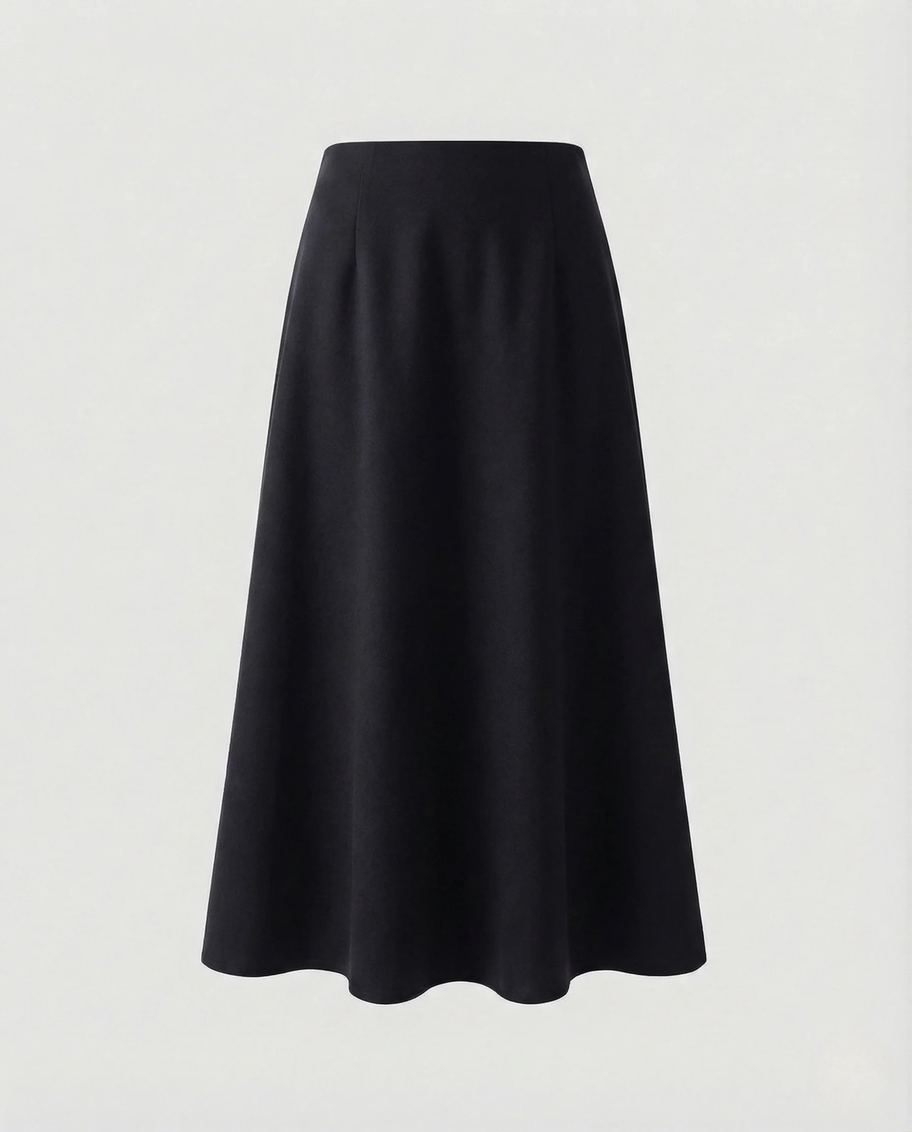 Damen Wollmix Maxirock Ausgestellt - Image 6