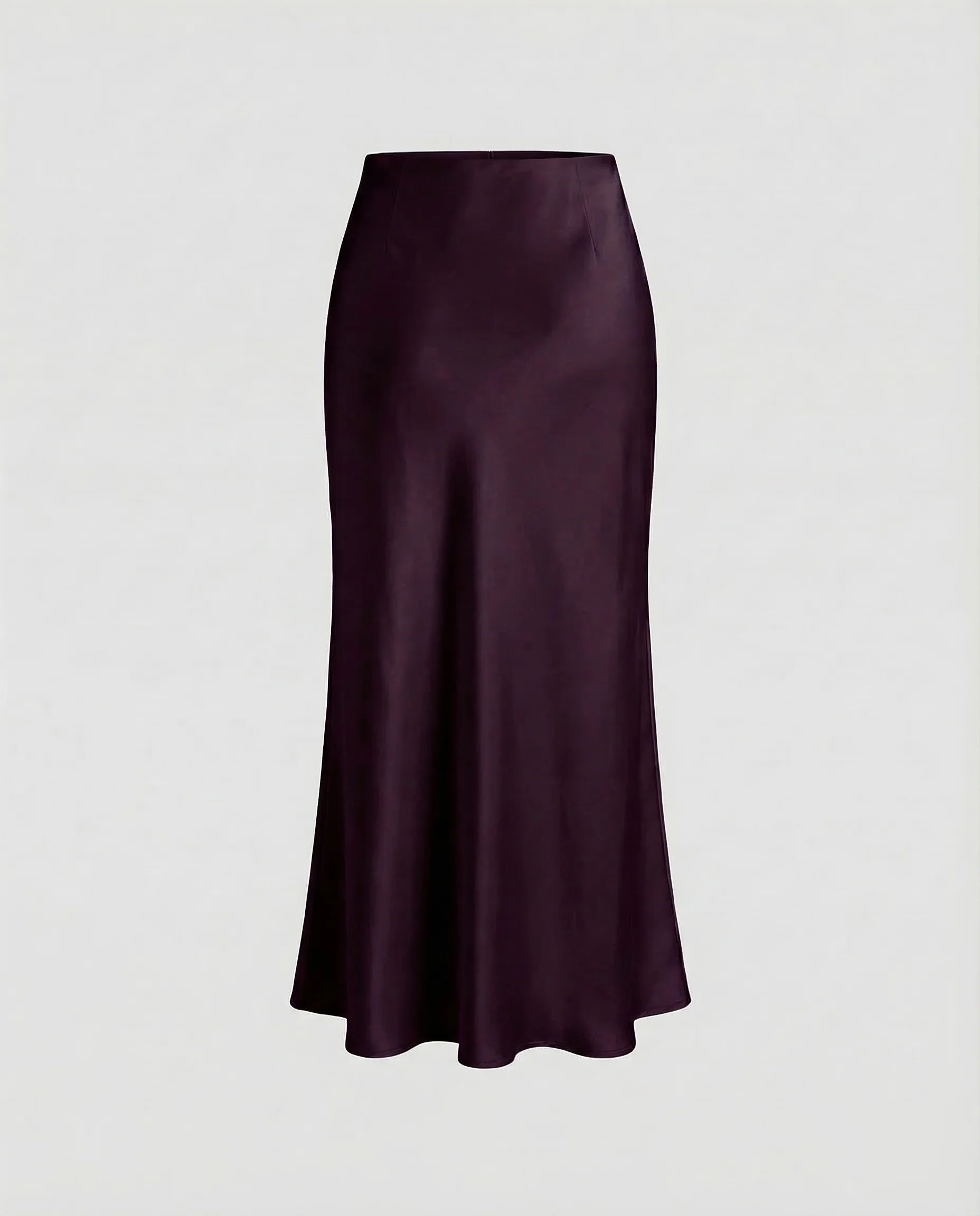 Damen Midirock Satin High Waist - Image 7