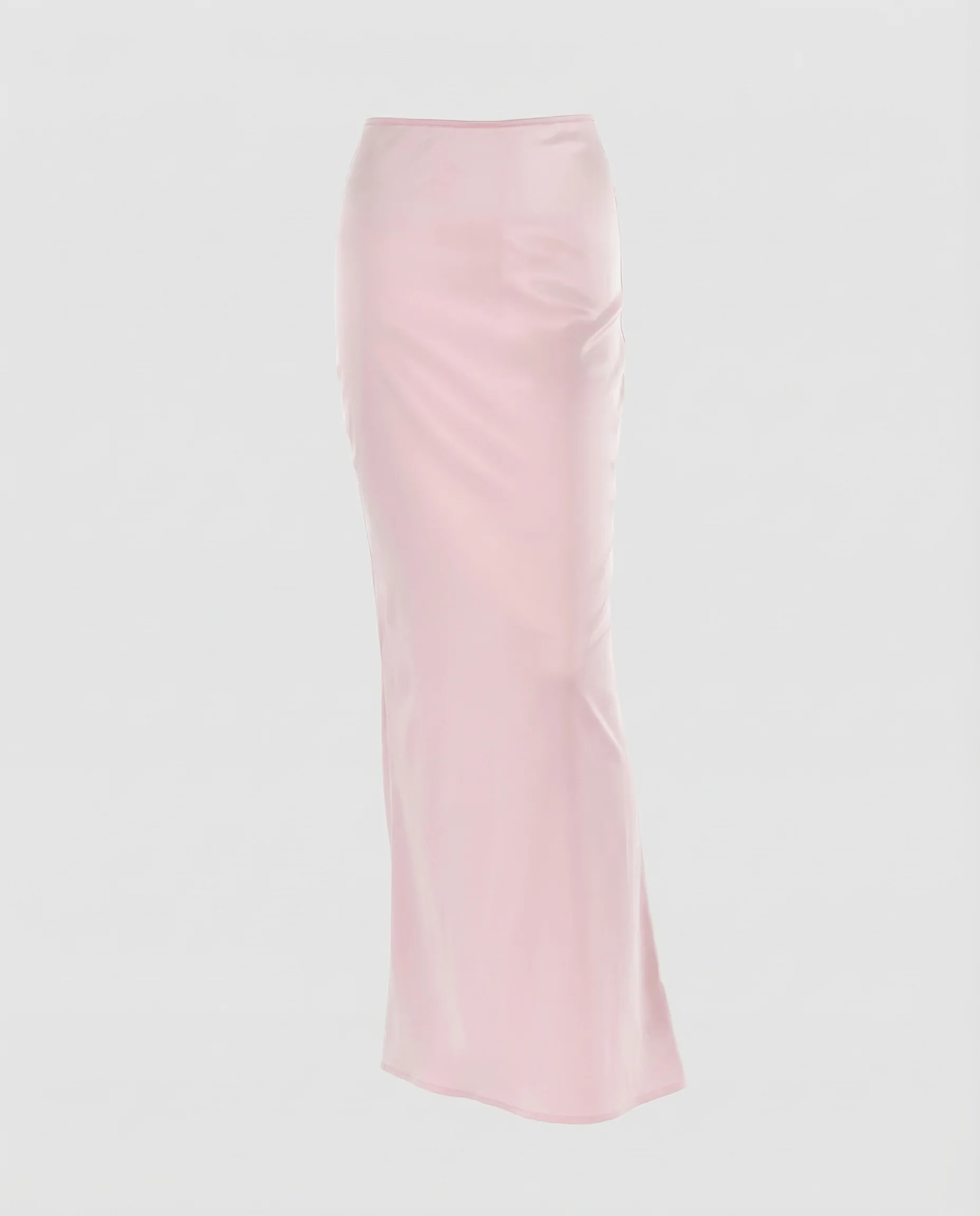 Damen Satin Maxirock Säule - Image 5