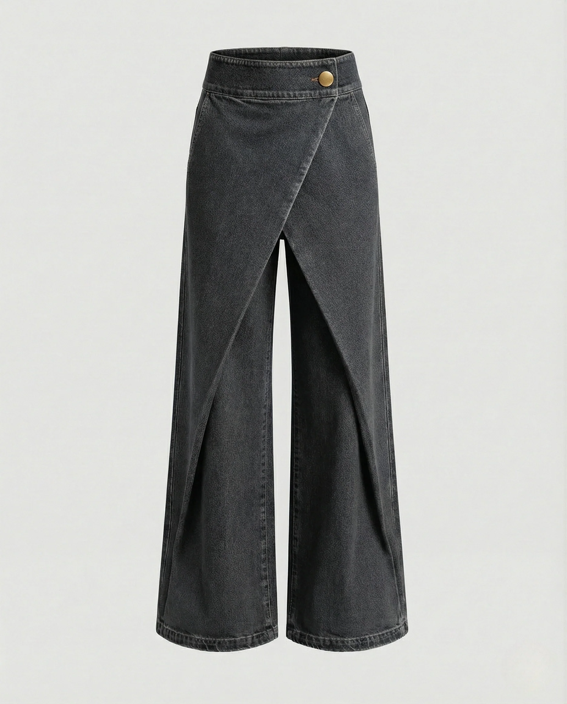 Damen Weite Hose Denim Schlag - Image 5