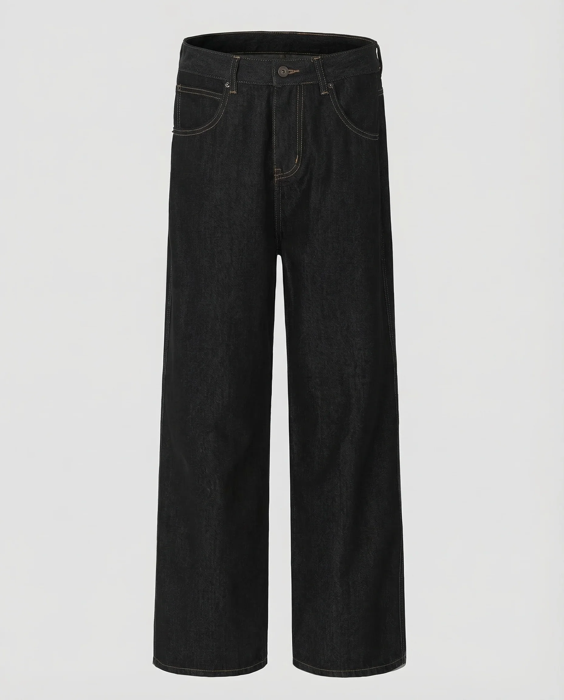 Damen Jeanshose Weit High Waist - Image 5