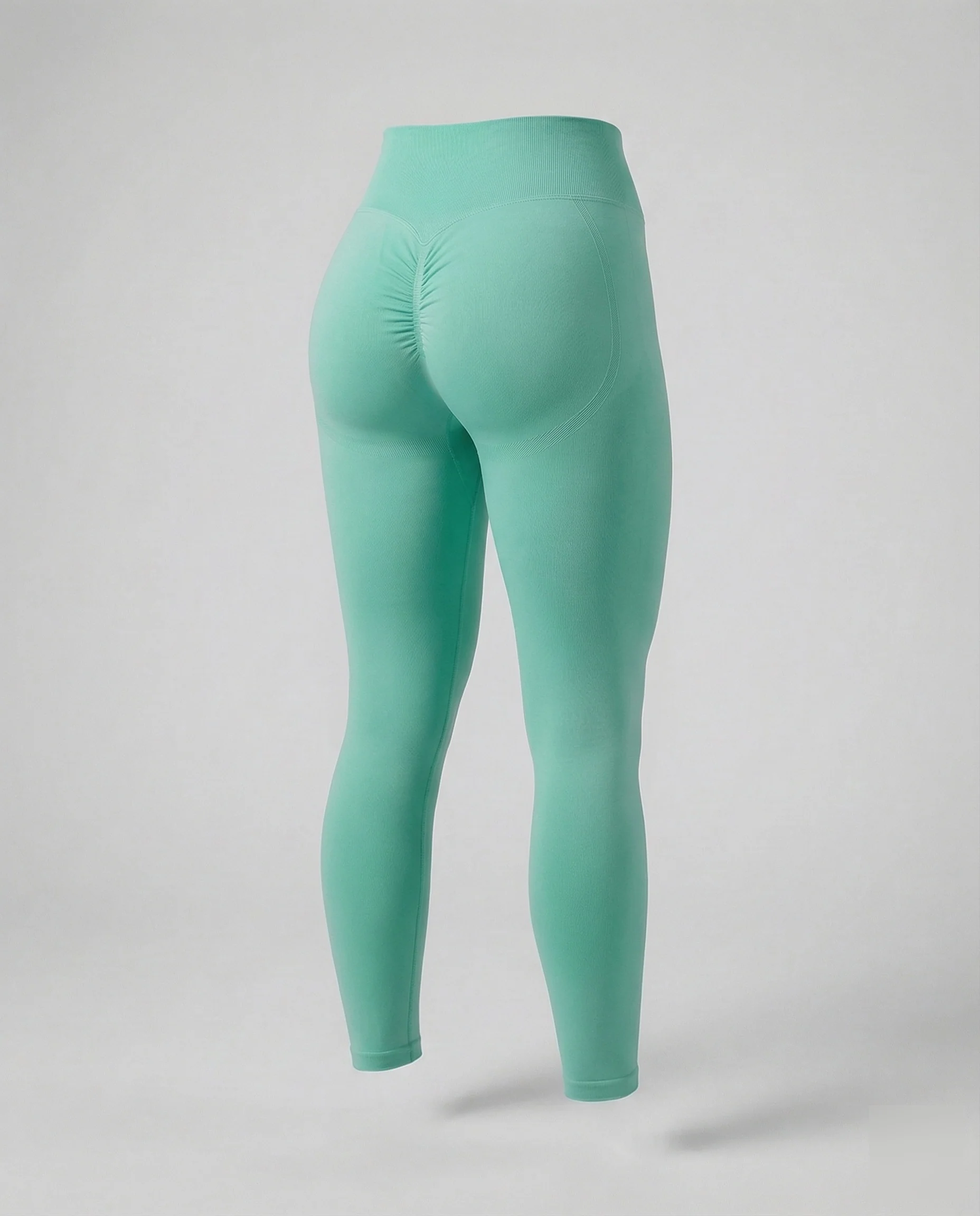 Damen Sportleggings Nahtlos Kompression - Image 6
