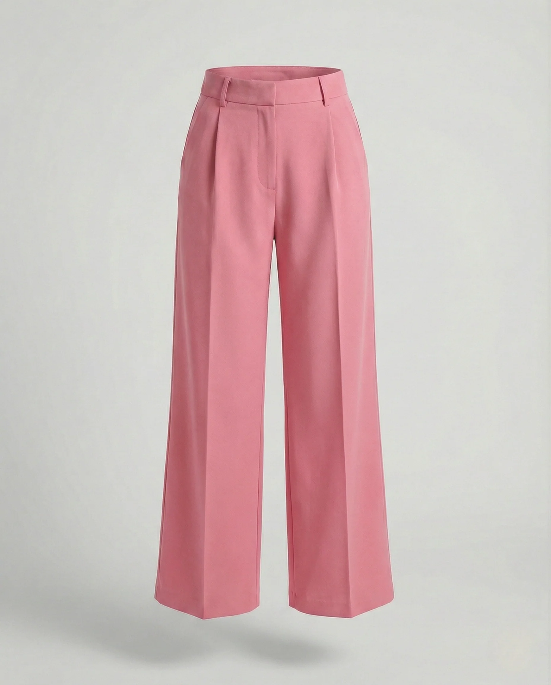 Damen Hochtaillierte Palazzohose mit Bügelfalte - Image 10