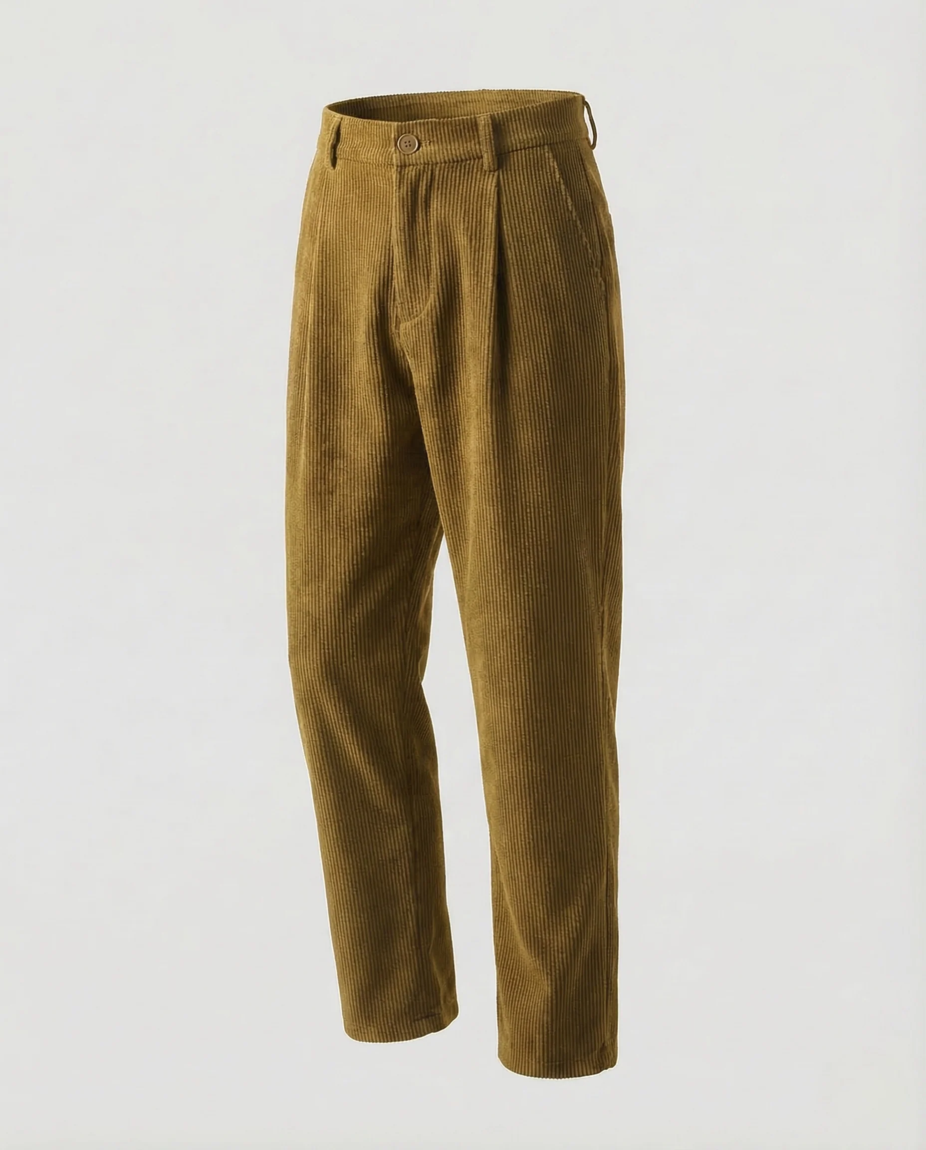 Damen Rippstrick Hose Bundfalten - Image 7
