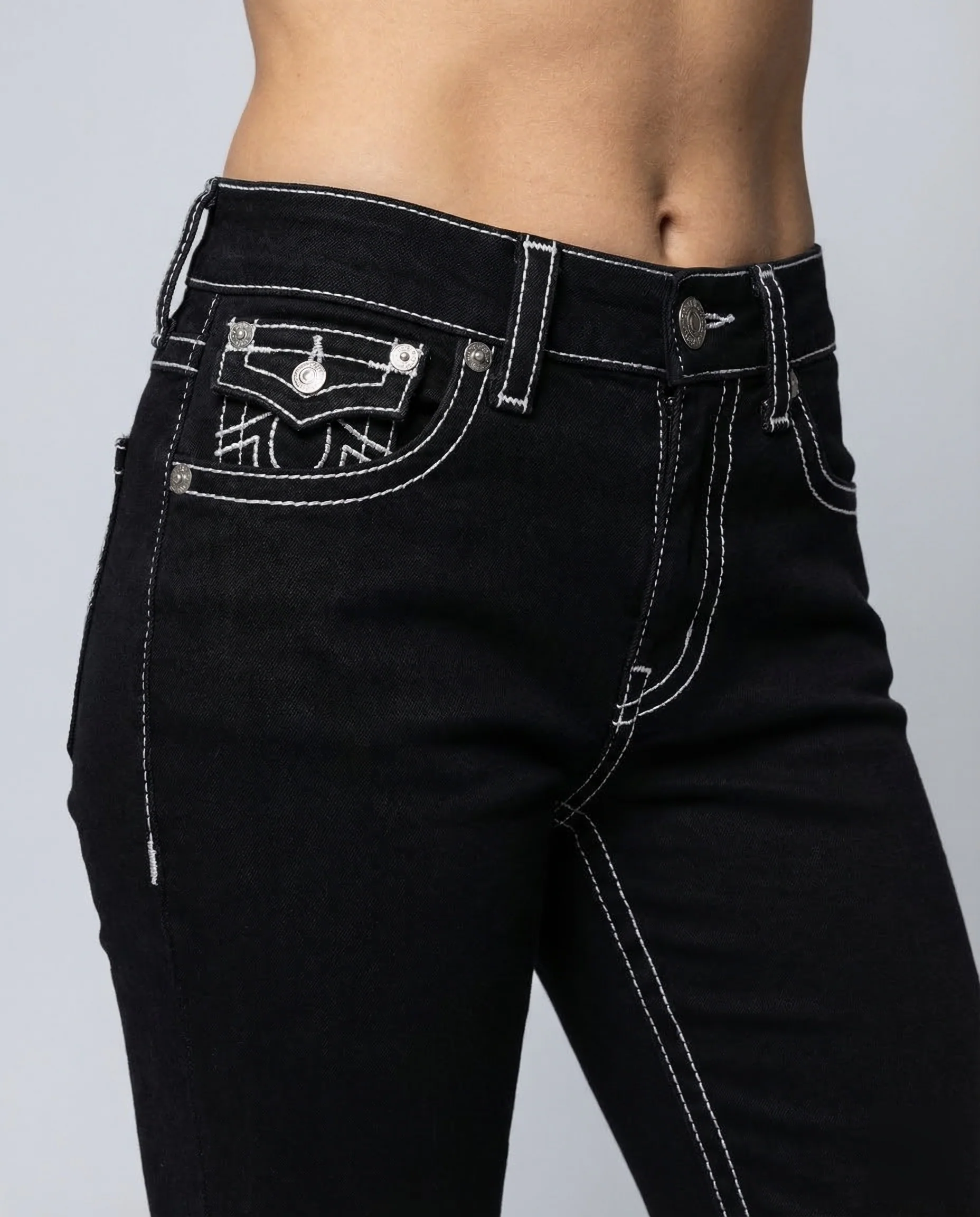 Damen Jeans Slim High Waist - Image 3