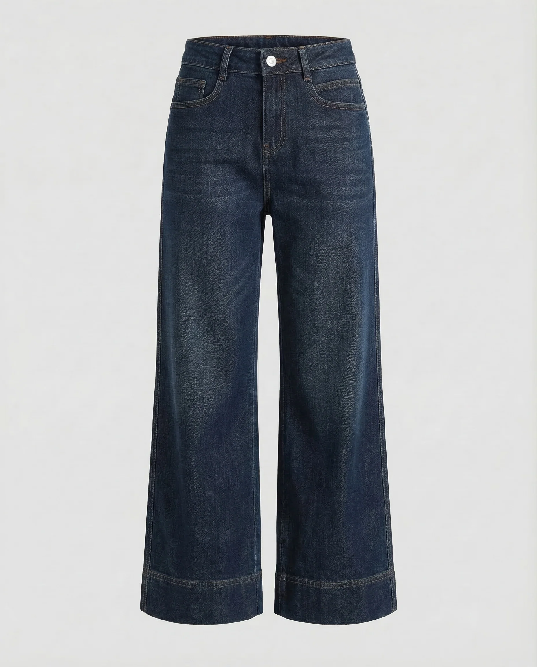 Damen Jeans Culotte High Waist - Image 6