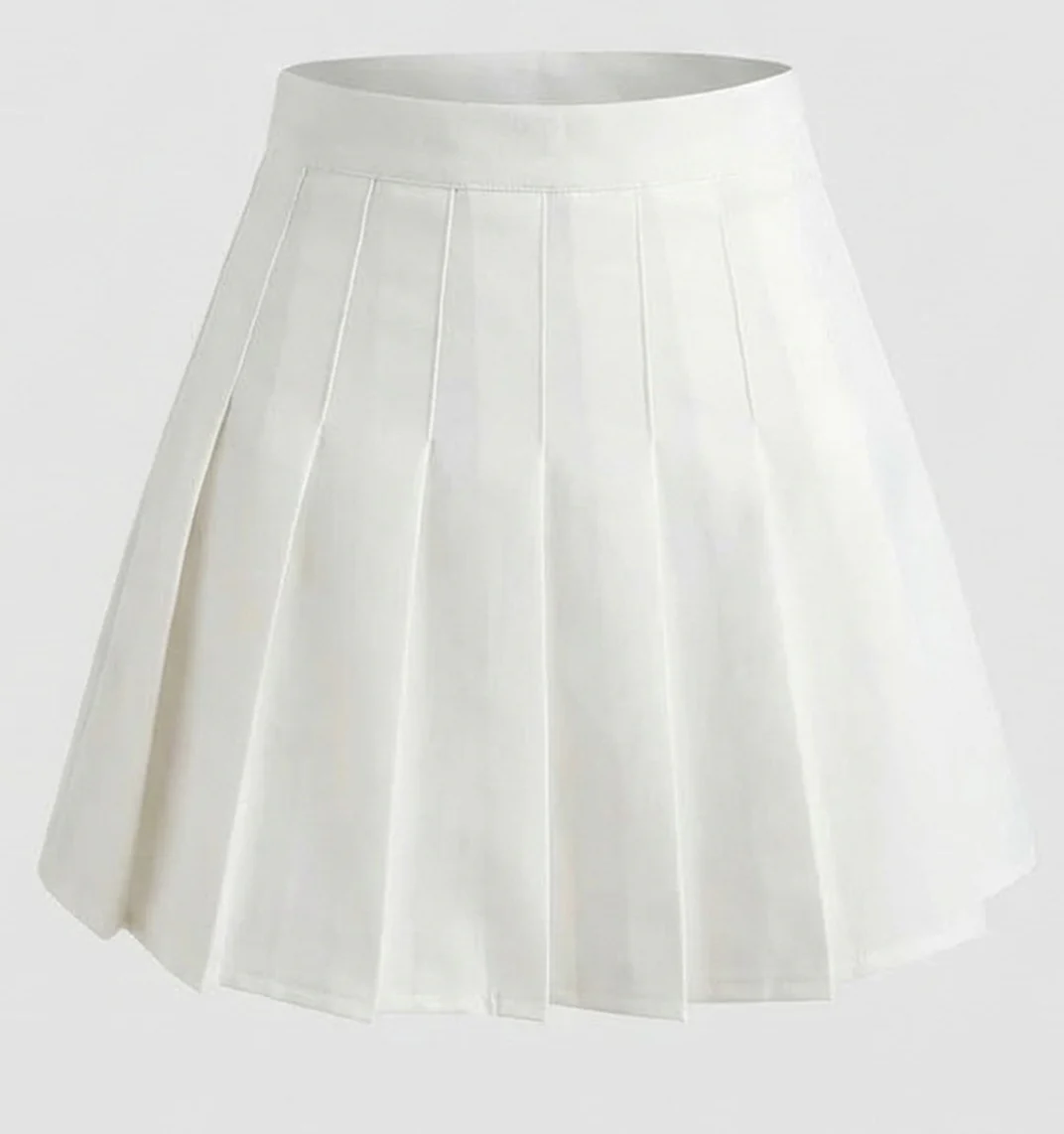 Damen Minirock Plissee High Waist - Image 5
