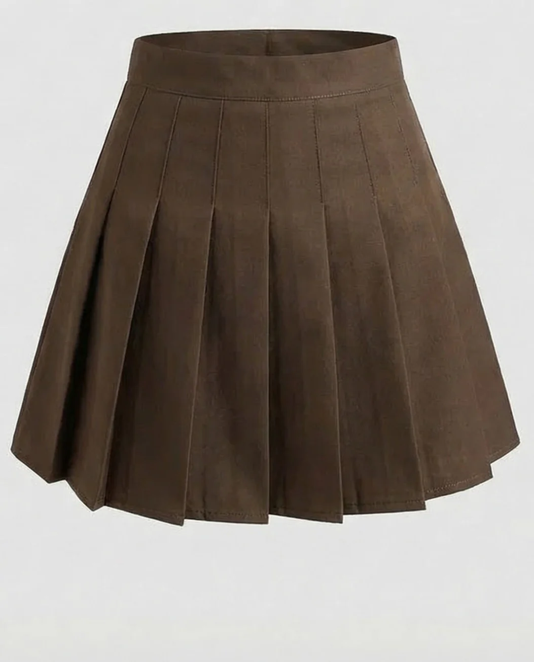 Damen Minirock Plissee High Waist - Image 7