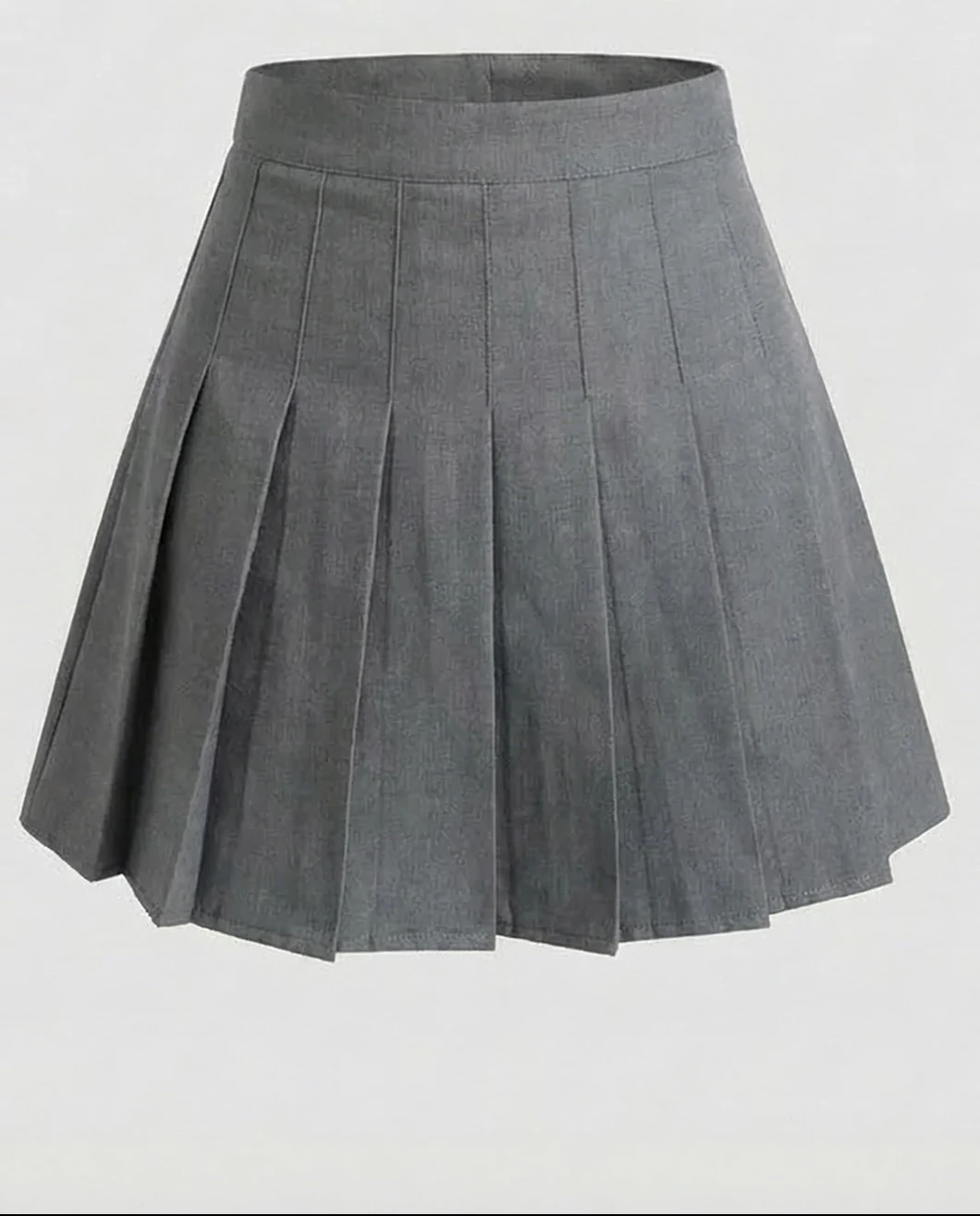 Damen Minirock Plissee High Waist - Image 8