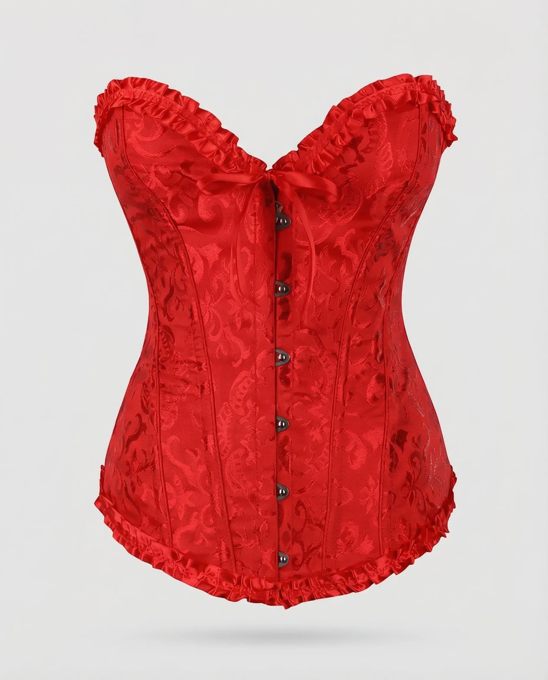 Damen Korsett Bustier Jacquard - Image 5