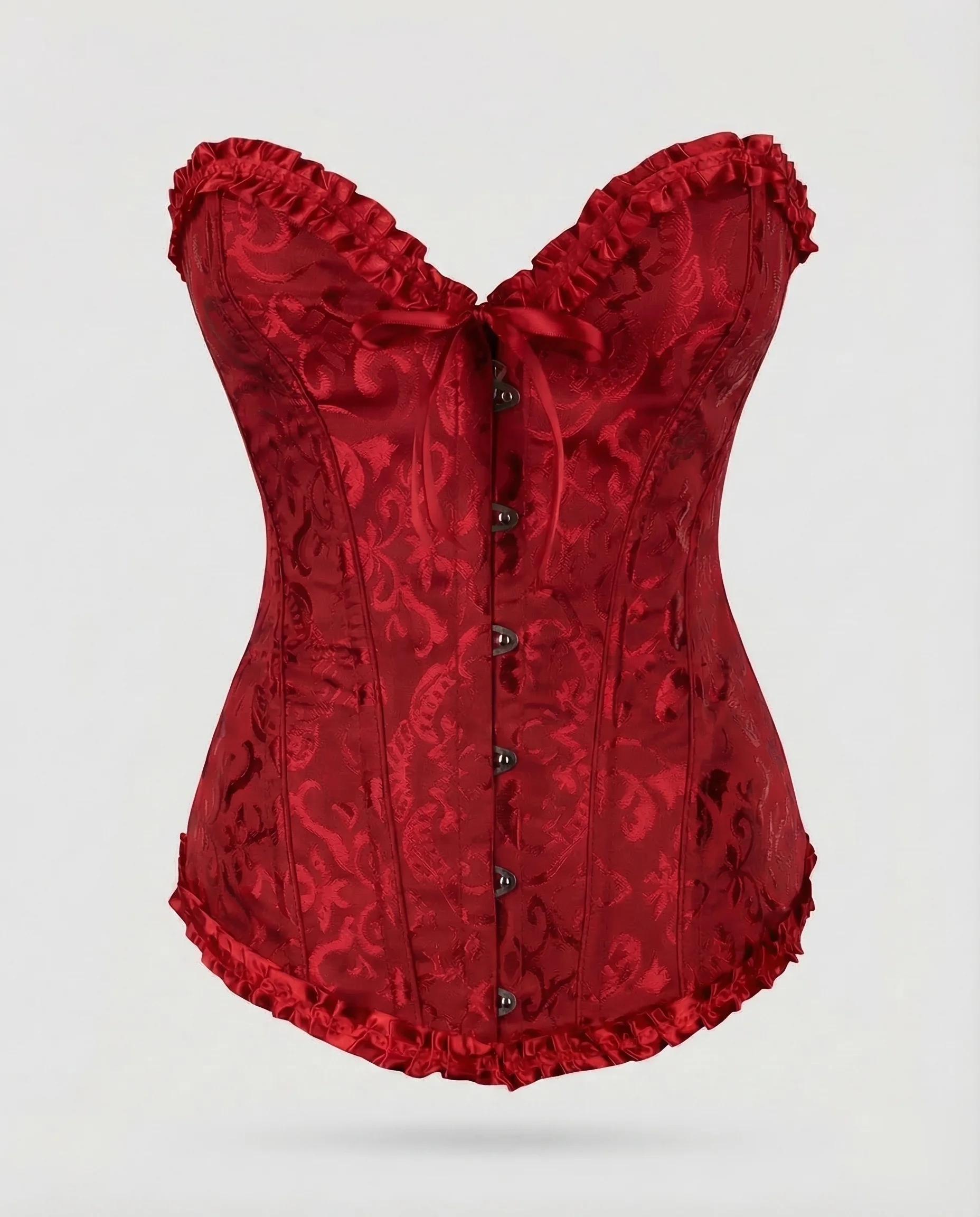Damen Korsett Bustier Jacquard - Image 6