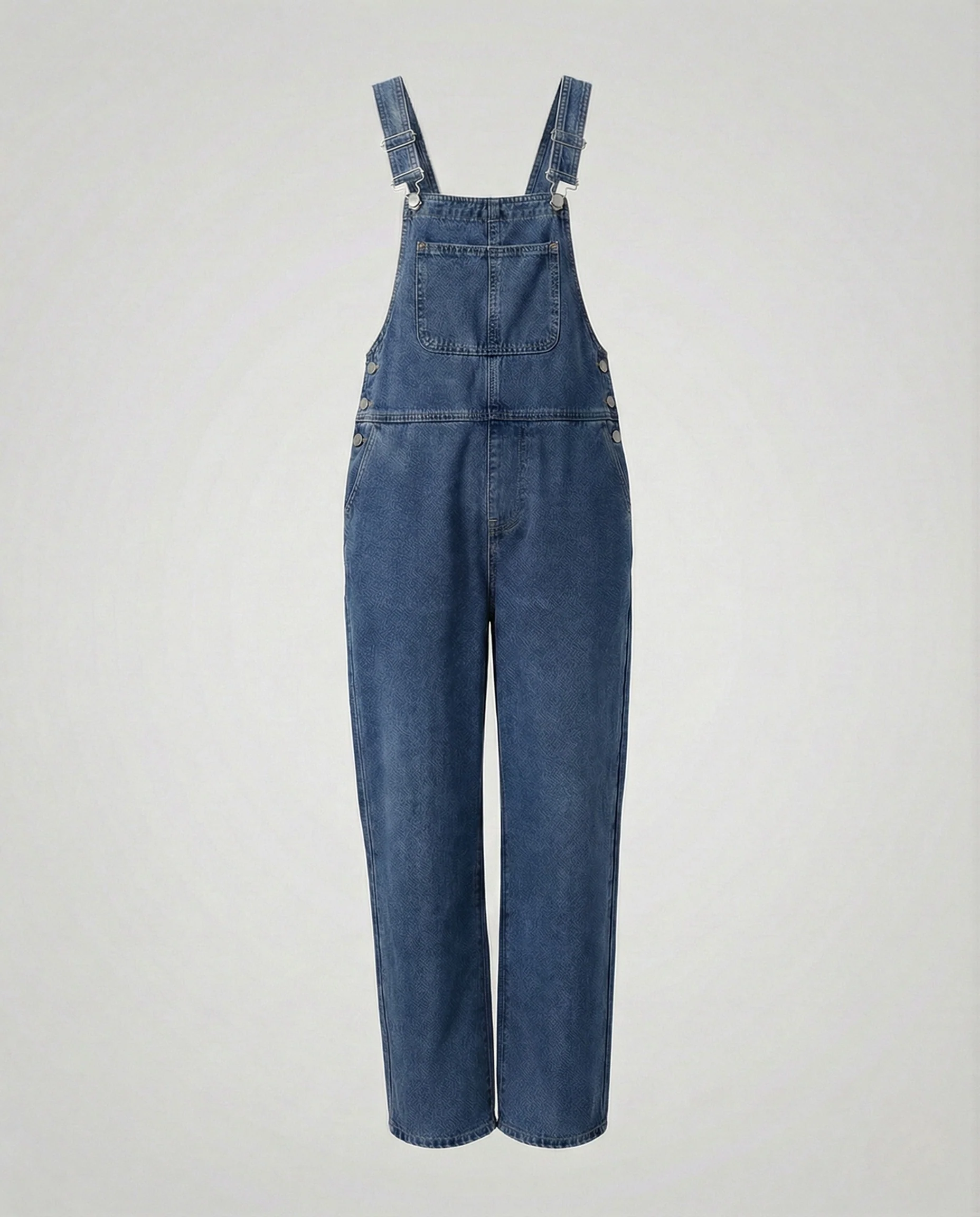 Freizeitkleidung Damen Jeans Latzhose Weit - Image 5