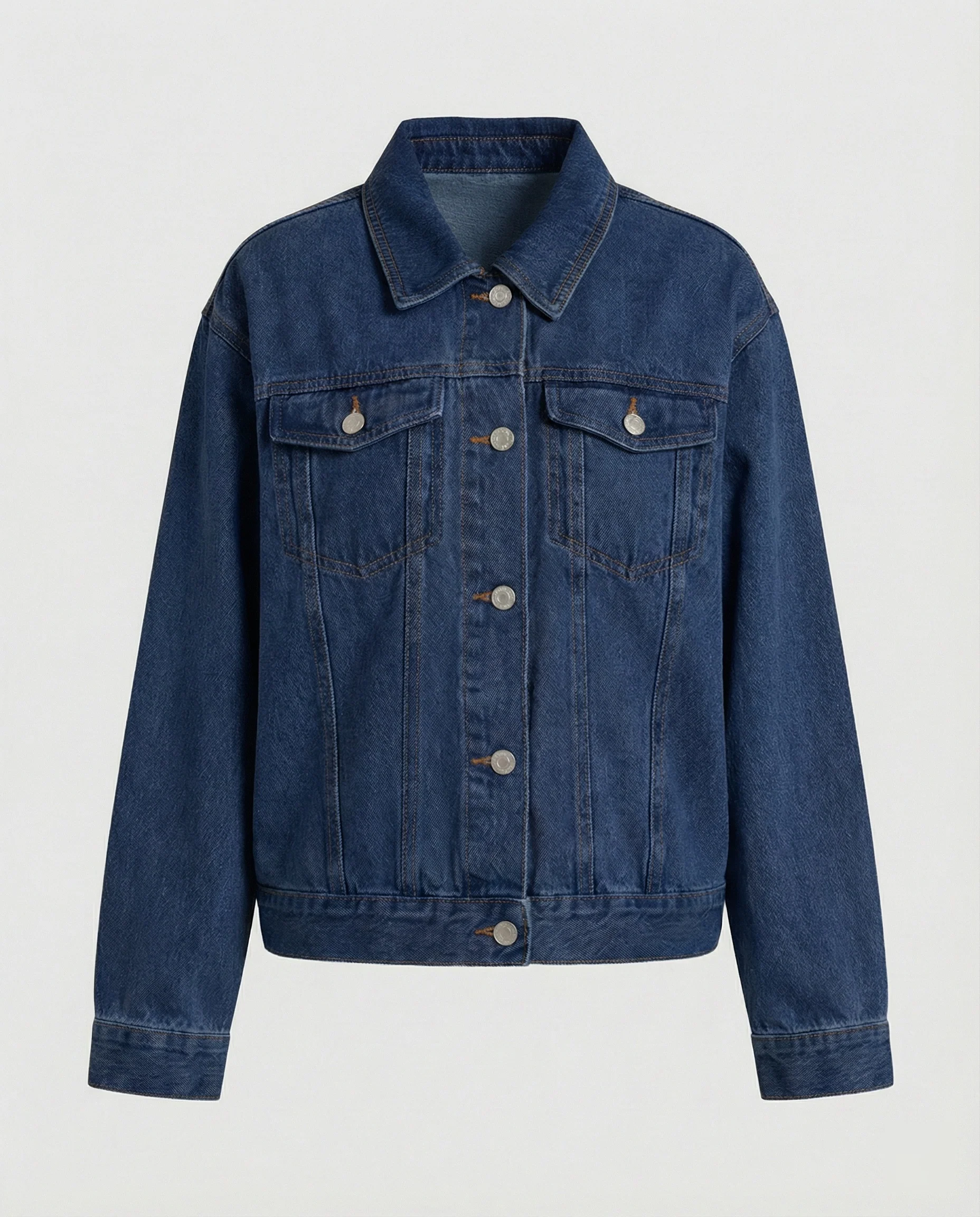 Damen Jeansjacke Damen Oversize - Image 2