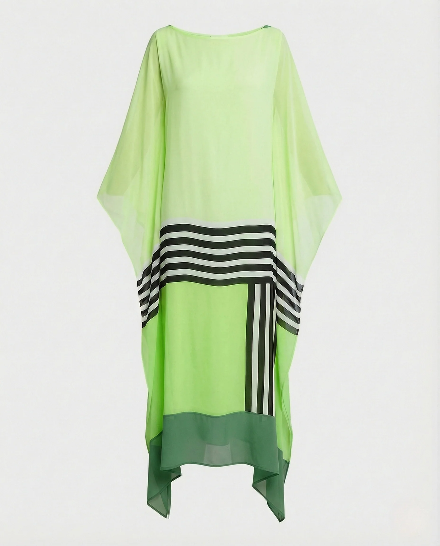 Damen Kaftan Maxikleid mit Zipfelsaum - Image 5