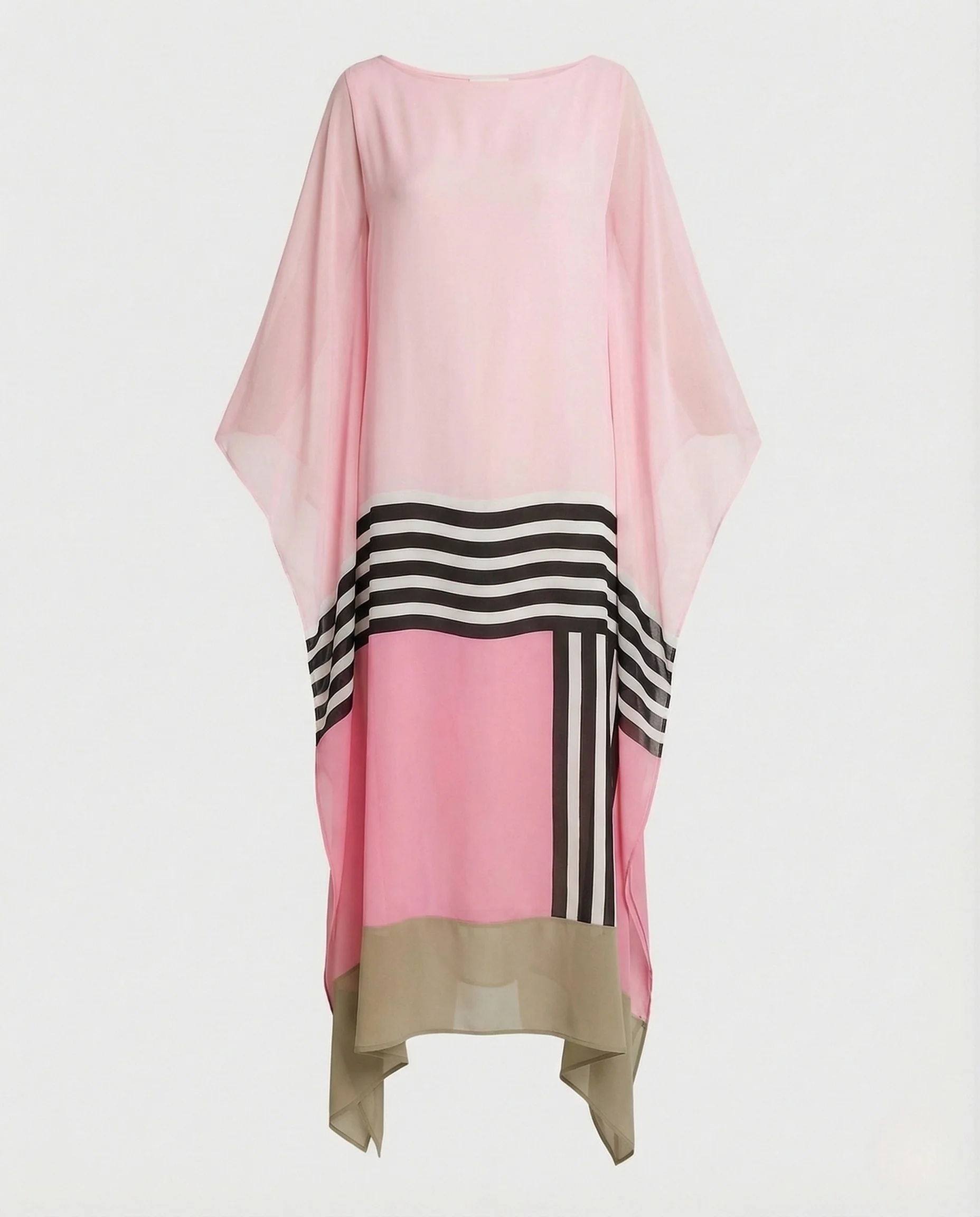 Damen Kaftan Maxikleid mit Zipfelsaum - Image 7
