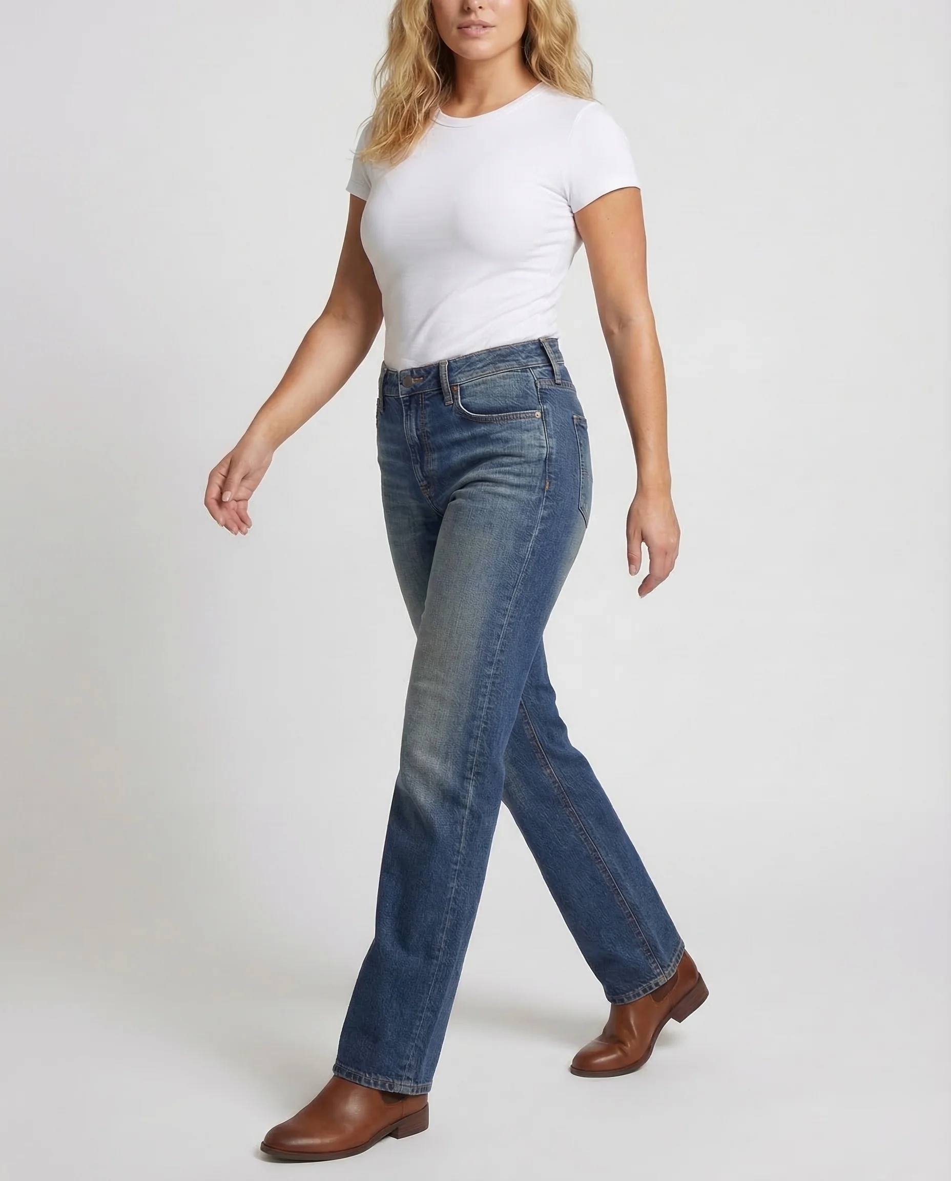 Damen Jeans Klassisch Gerade - Image 2