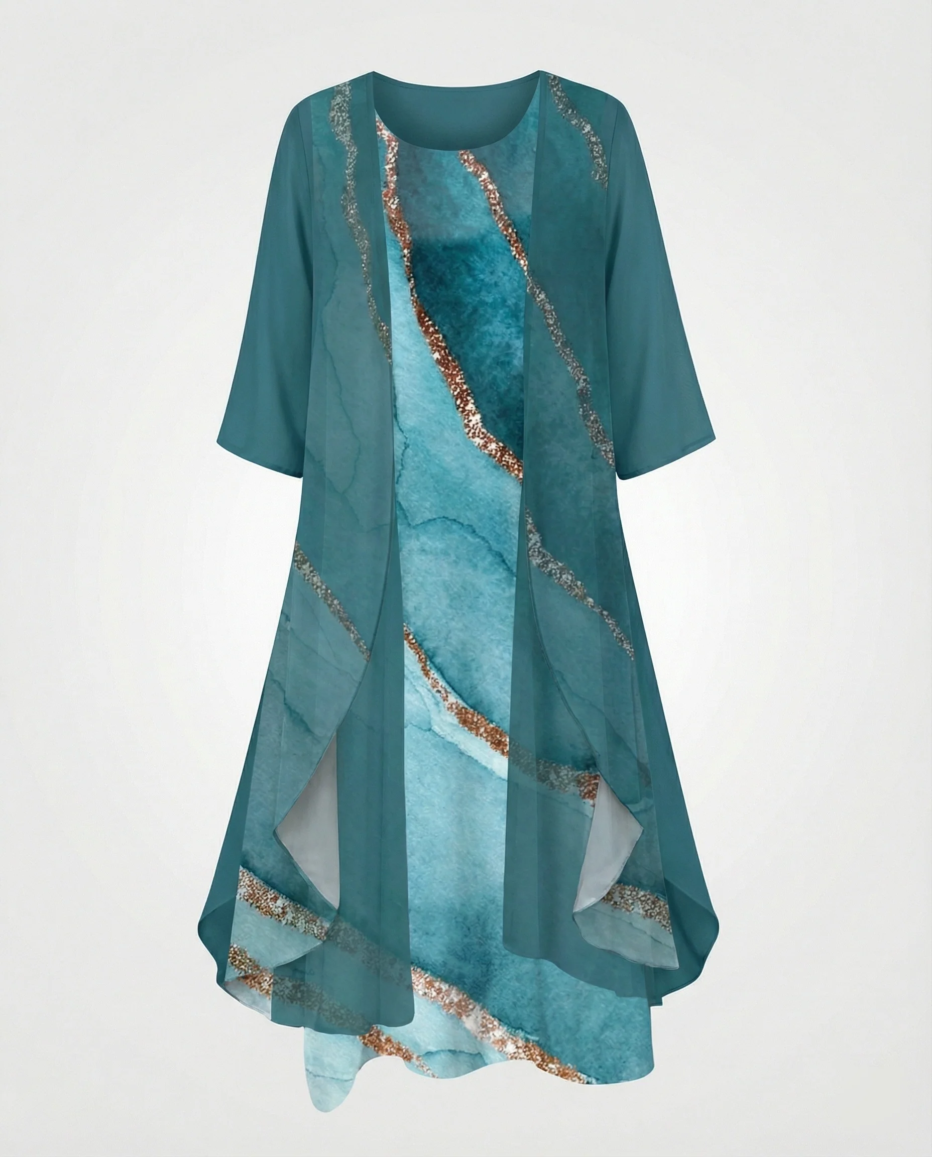Abendkleid Damen Paillettenkleid - Image 29