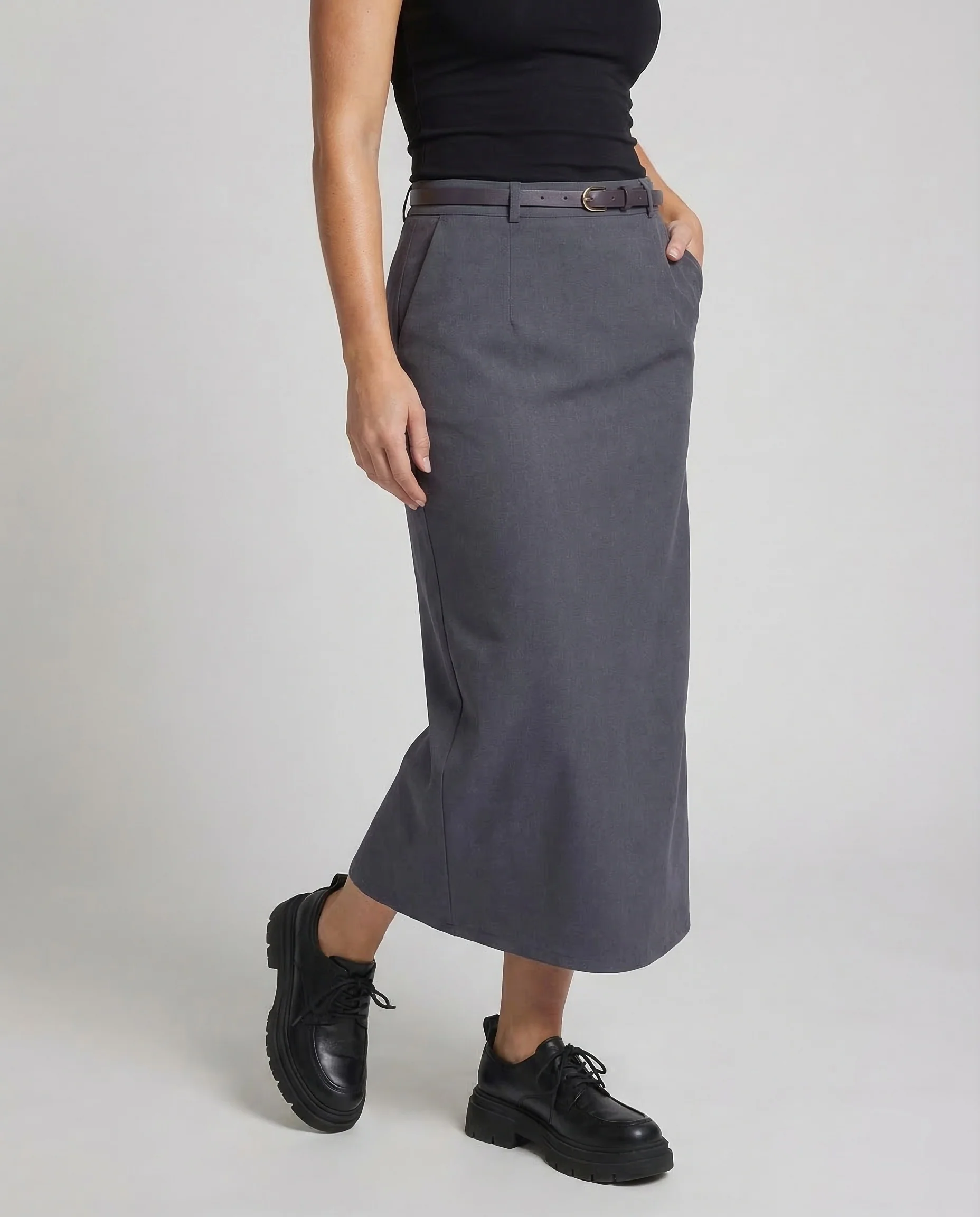 Damen Twill Rock Lang - Image 2