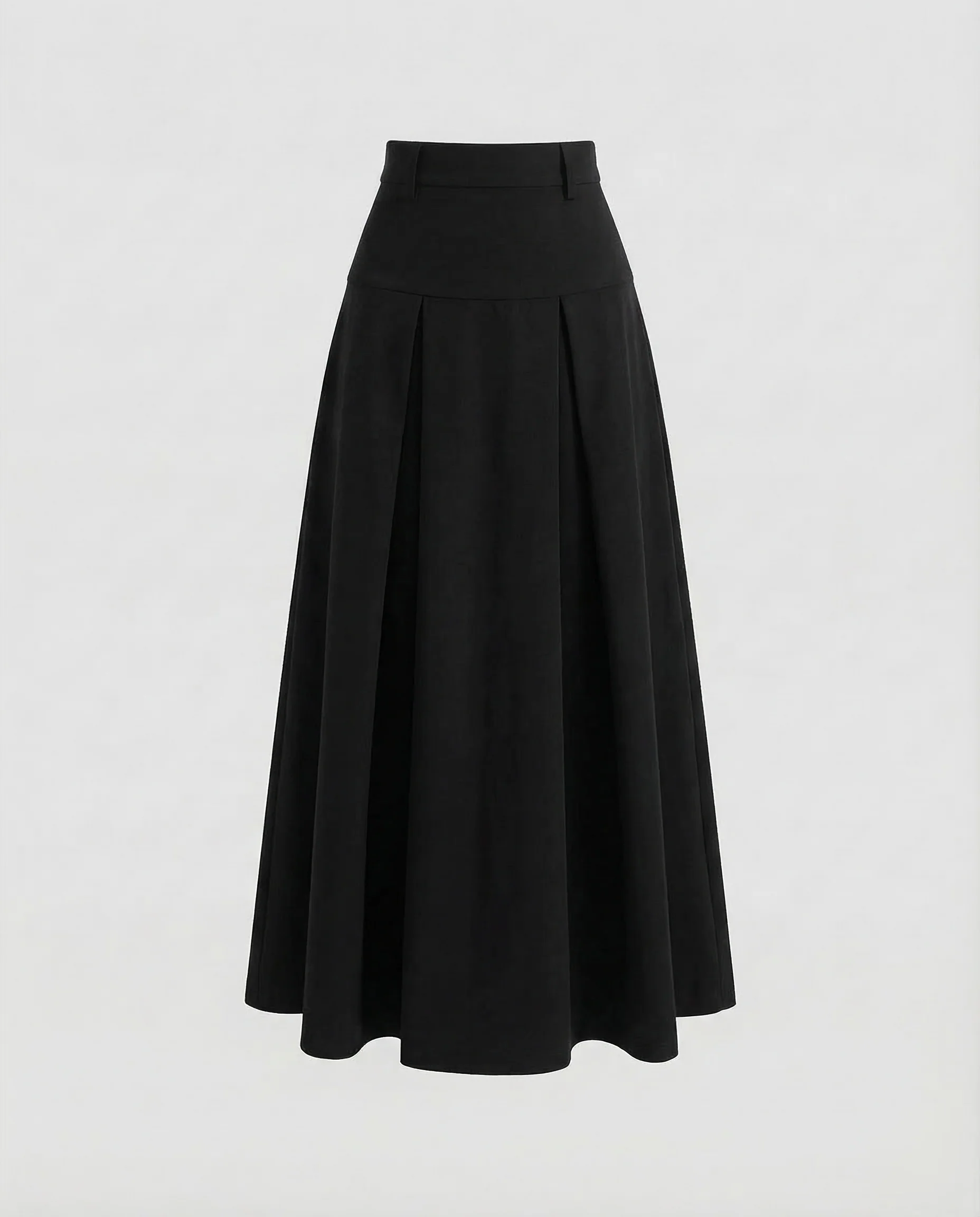 Damen Plisseerock Maxi Kellerfalten - Image 6