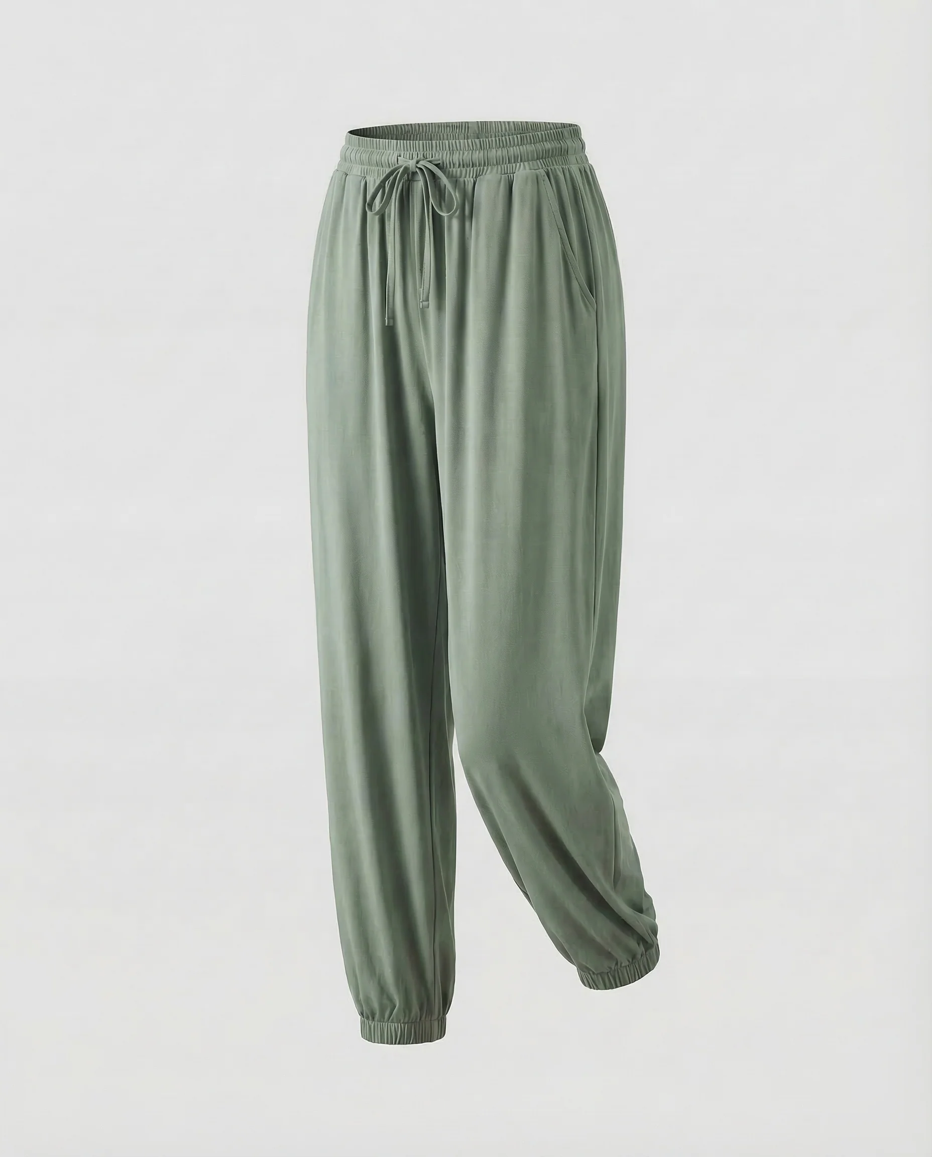 Damen Viskose Jogger Tunnelzug - Image 7