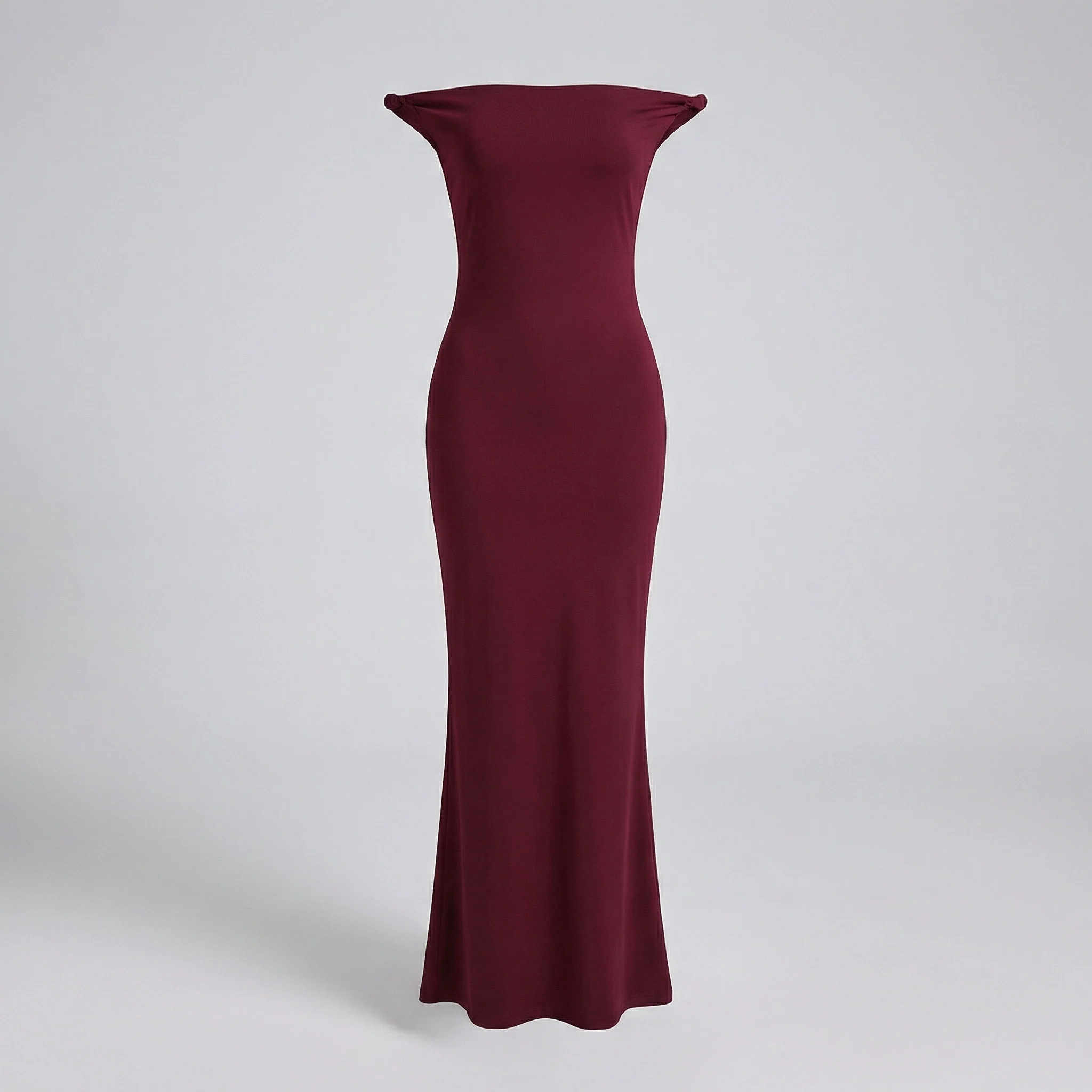 Abendkleid lang schulterfrei figurbetont - Image 5
