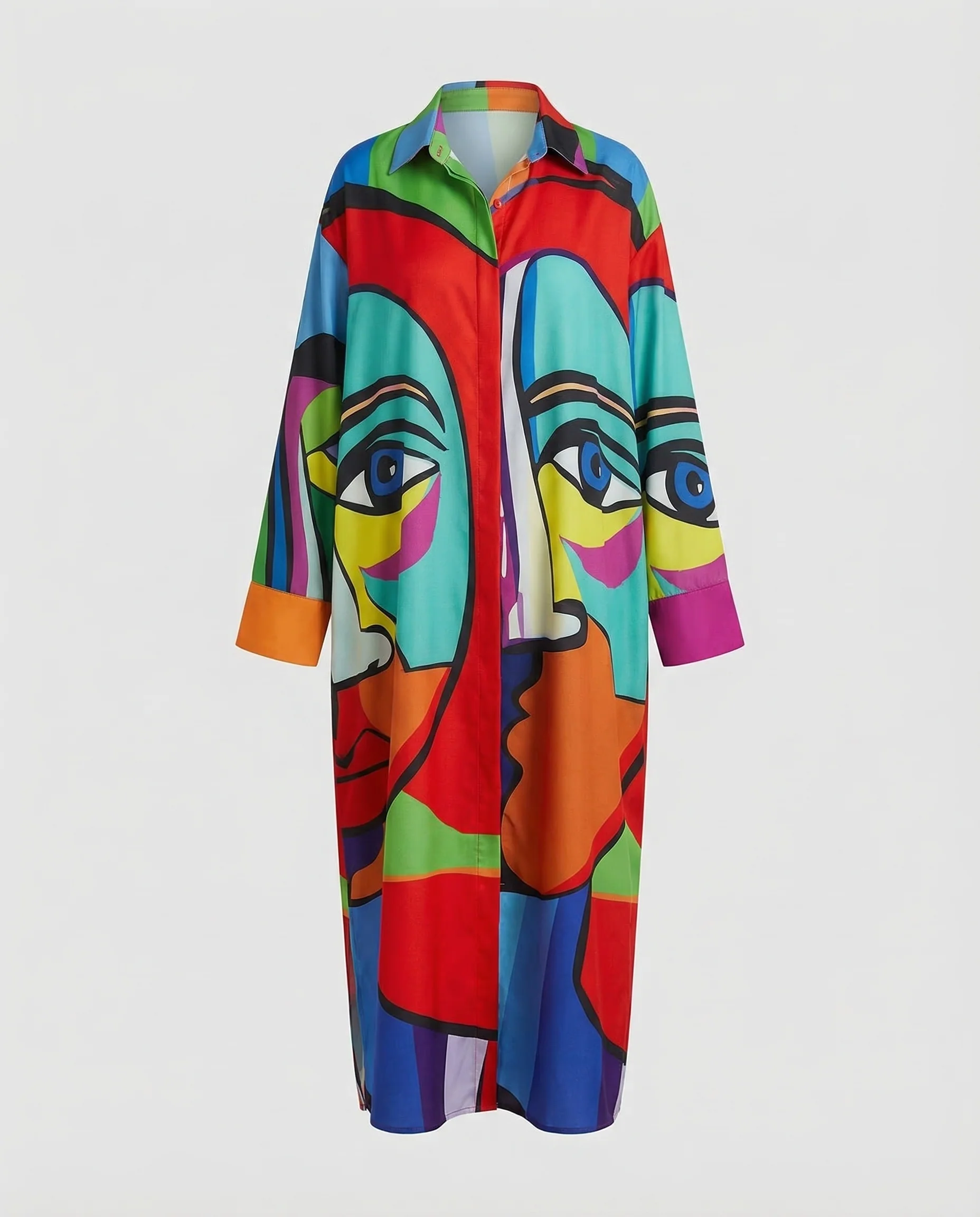 Damen Mantel Damen Kimono Stil - Image 5