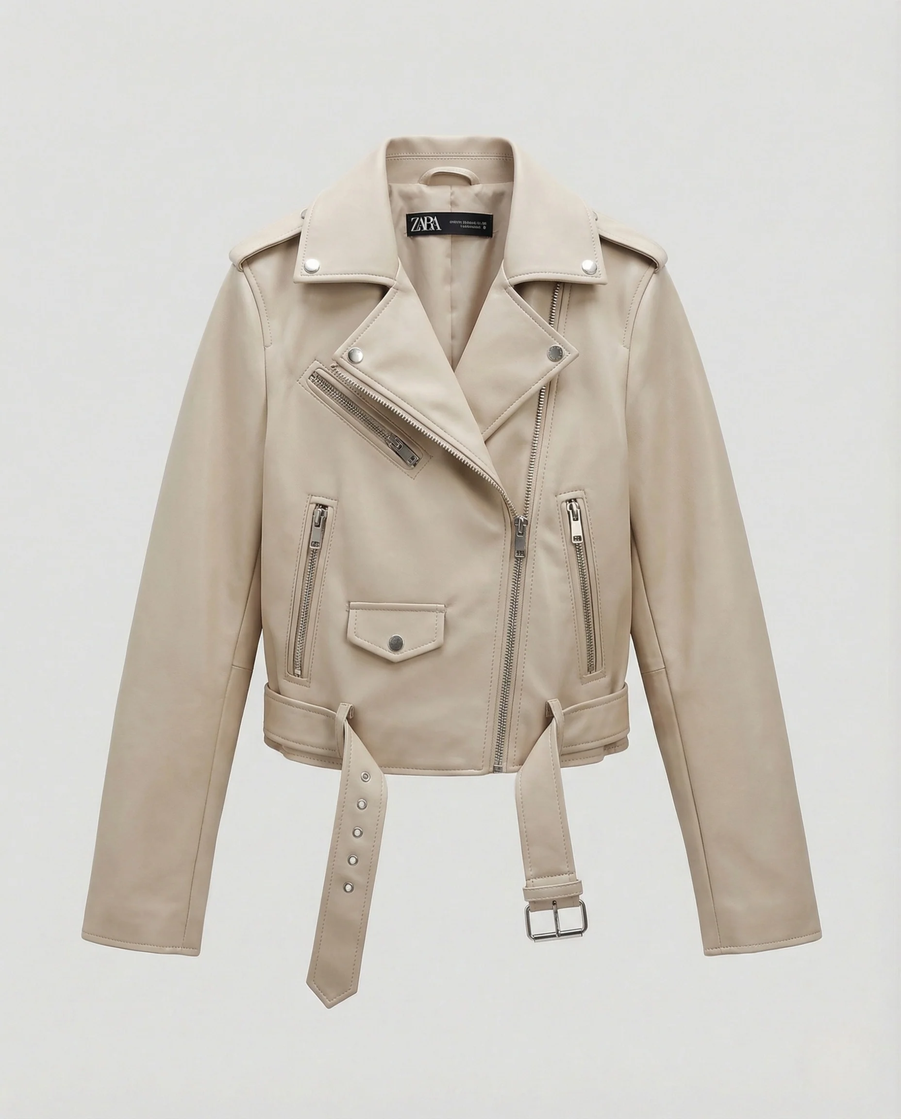 Damen Motojacke in Lederoptik - Image 6