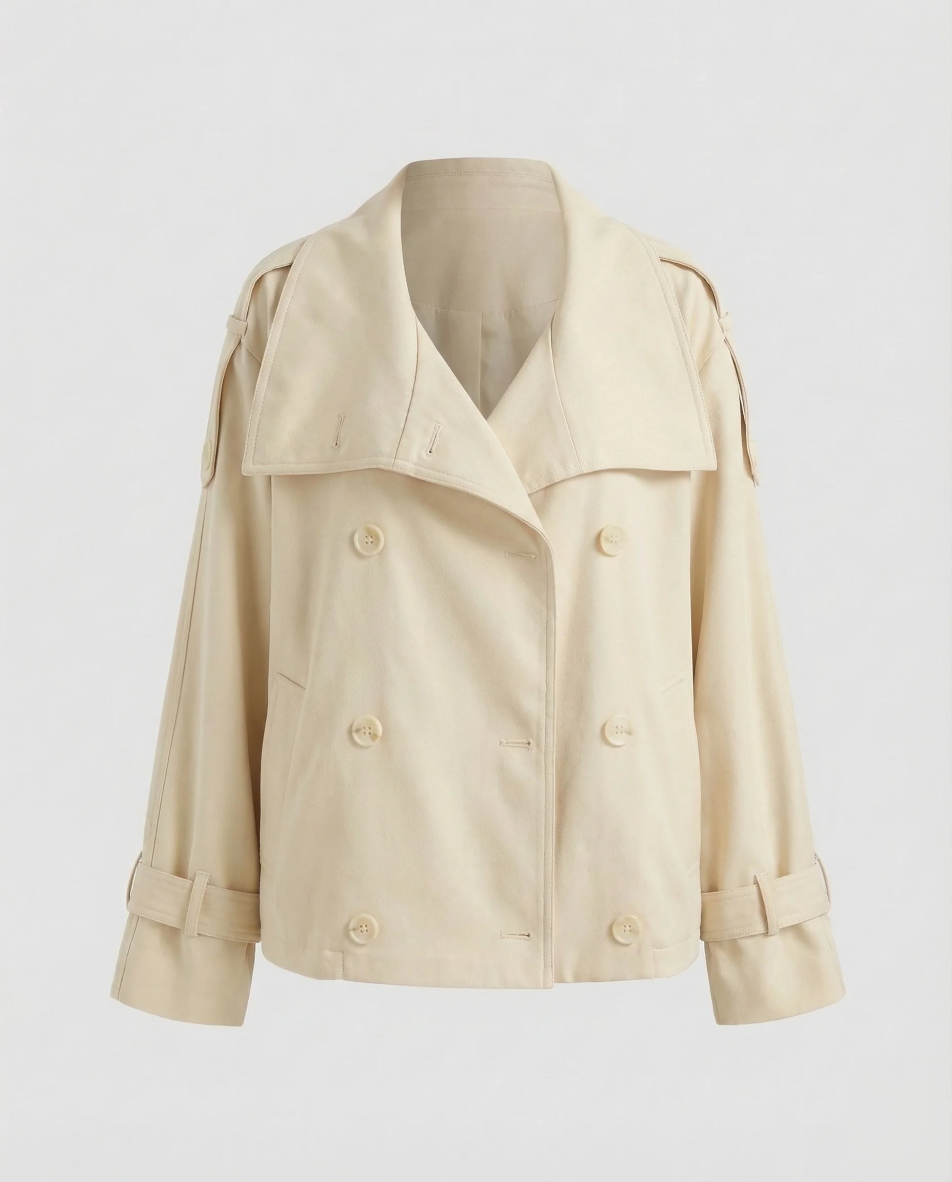 Damen Übergangsjacke Oversize Revers - Image 6