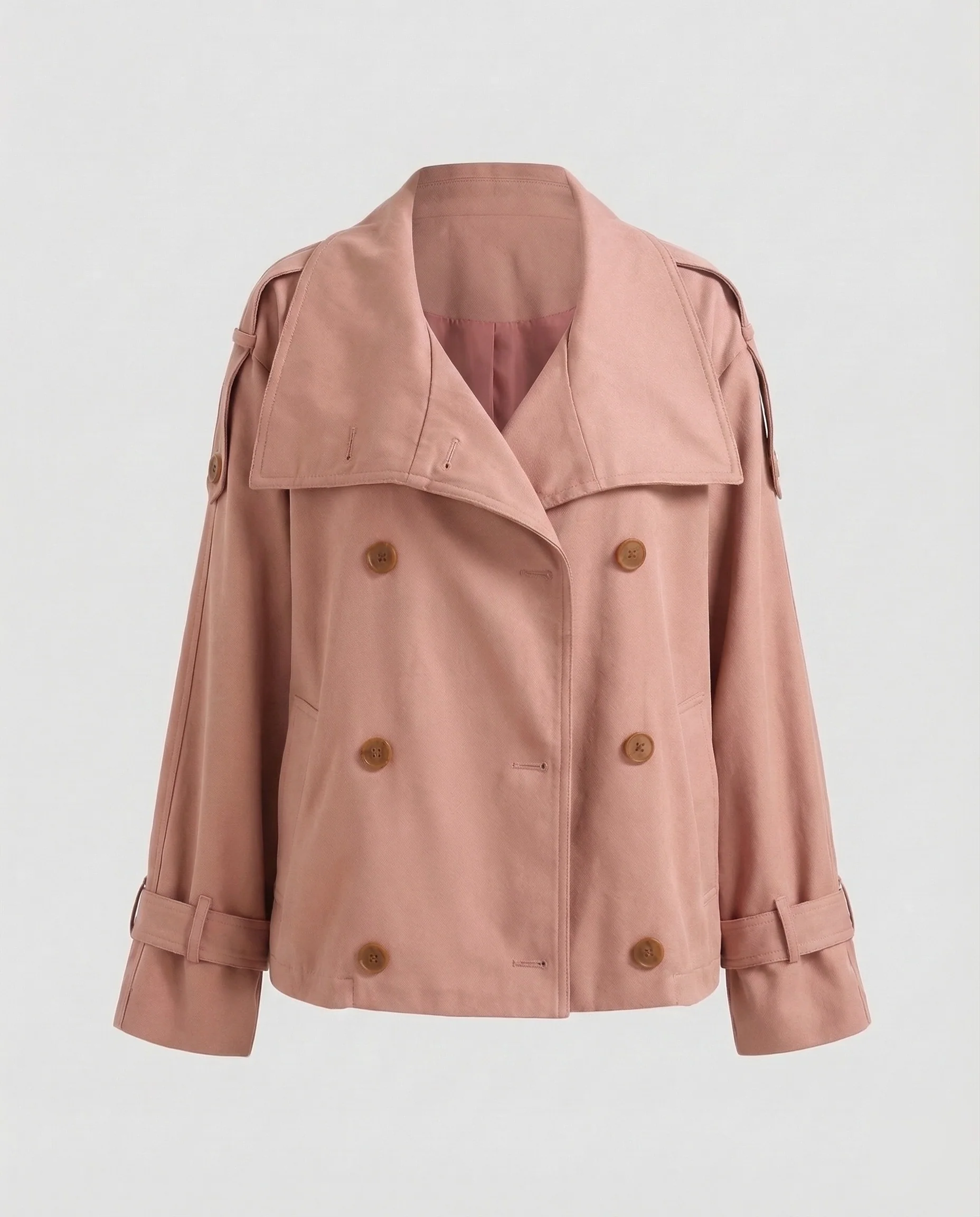 Damen Übergangsjacke Oversize Revers - Image 7