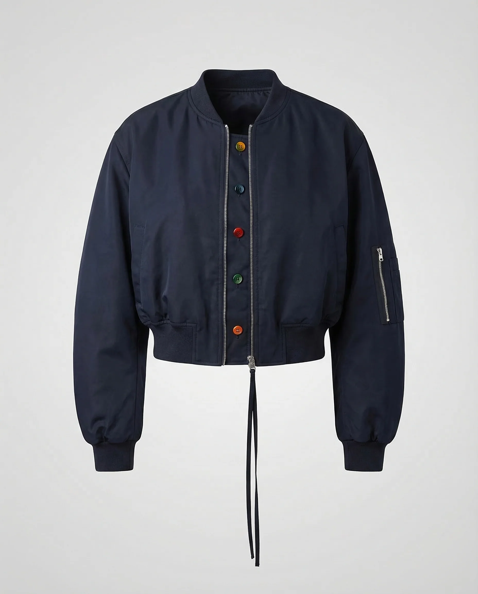 Damen Bomberjacke Tailliert Kurz - Image 5