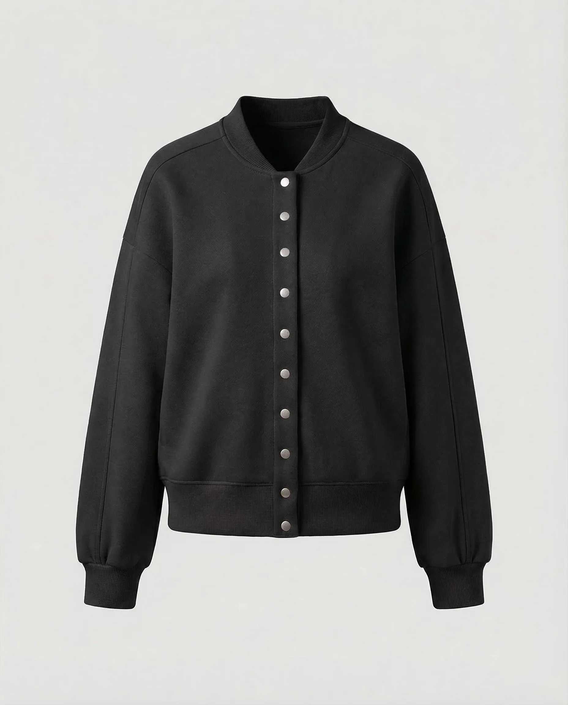 Damen Sweatjacke Bomber Kurz - Image 7