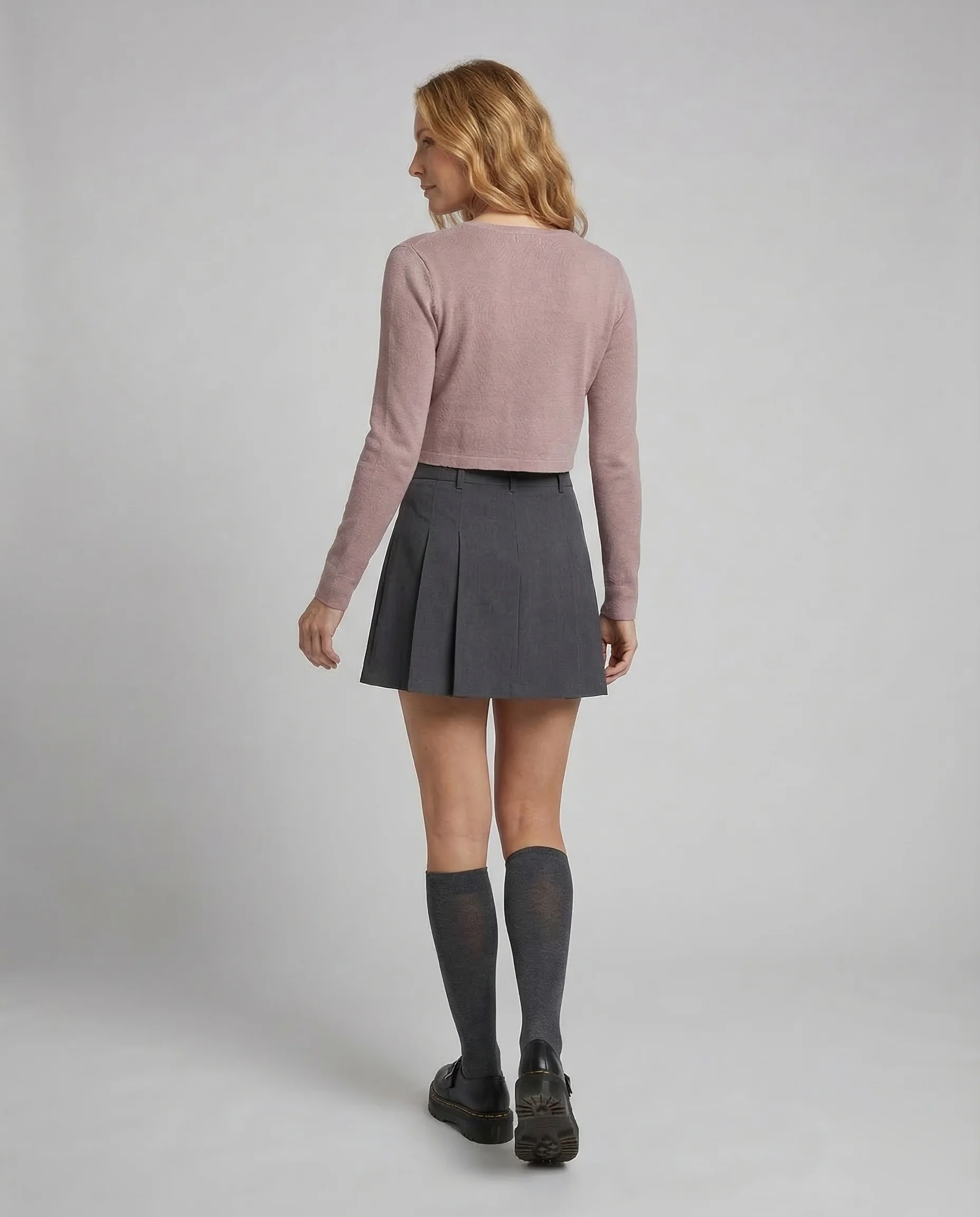 Damen Minirock Boxfalten - Image 4