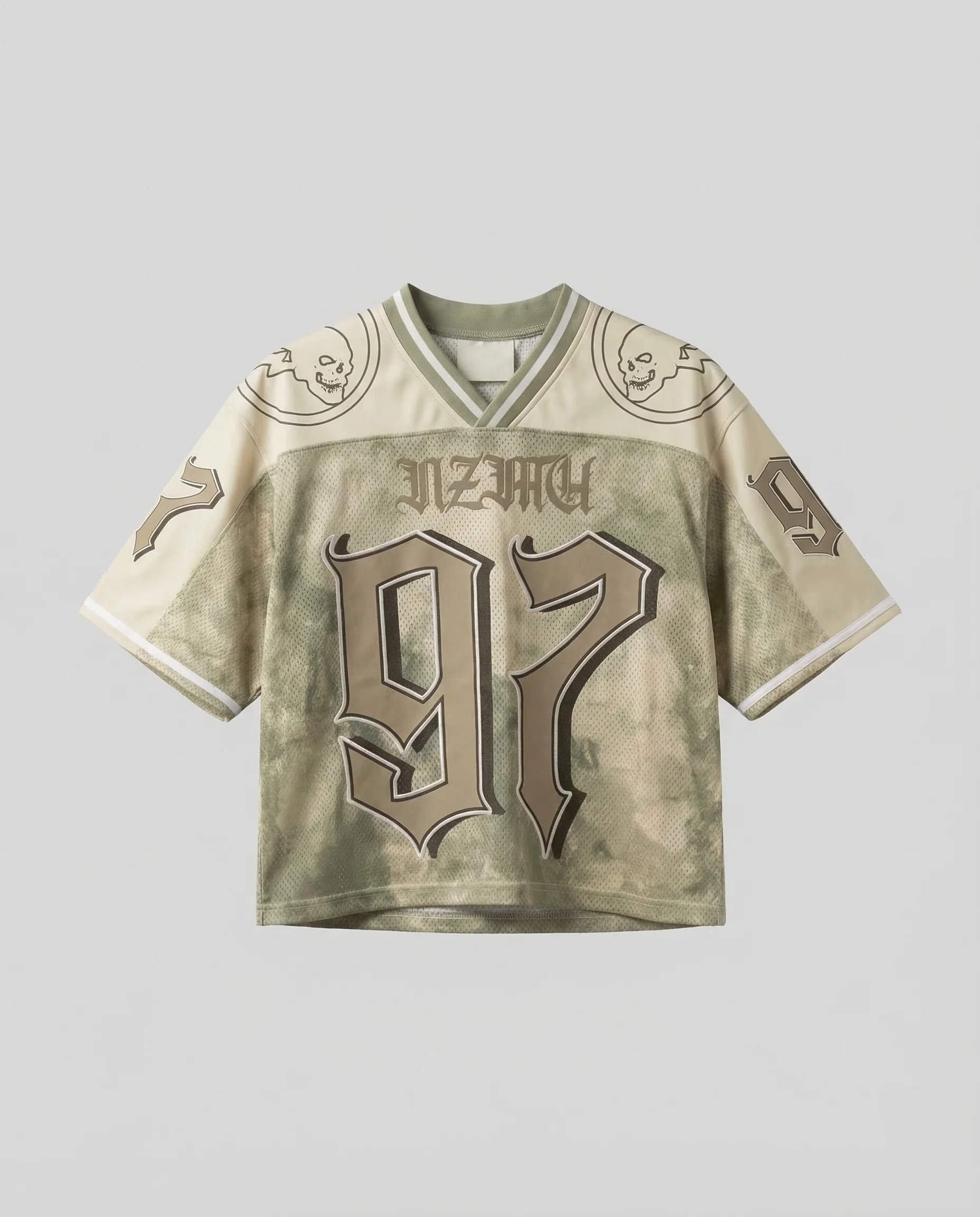 Damen Netzshirt Print Retro - Image 5