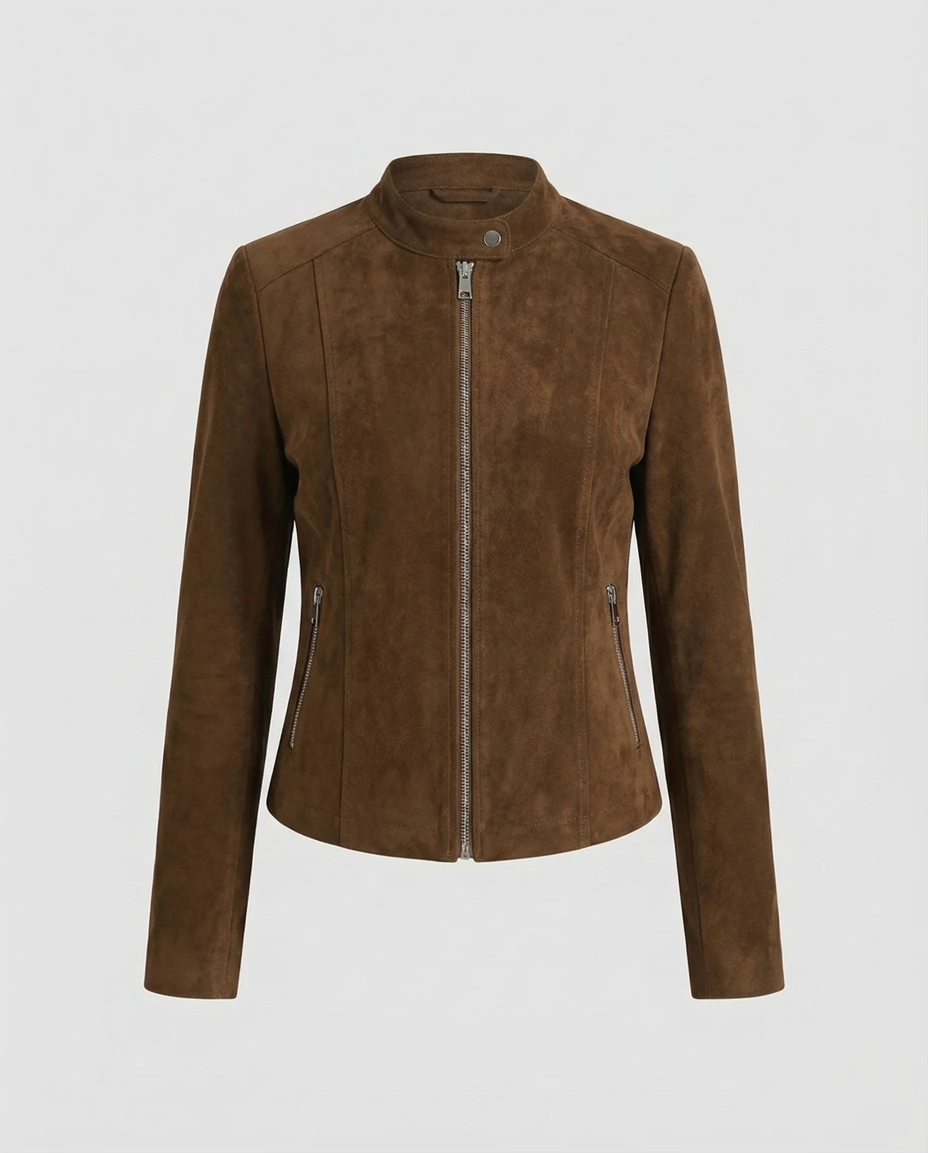 Damen Biker Blouson Tailliert - Image 5