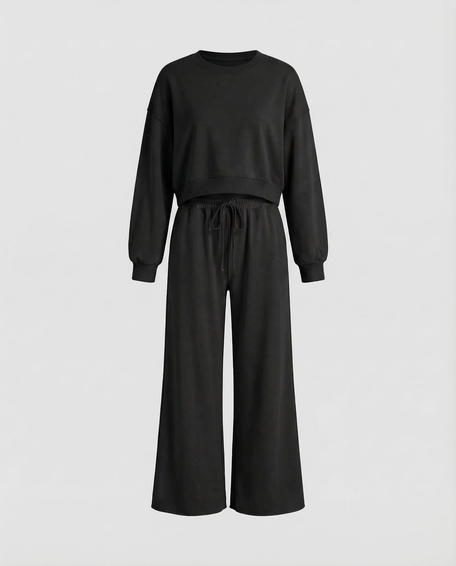 Lounge Zweiteiler Set Damen mit Sweatshirt - Image 6