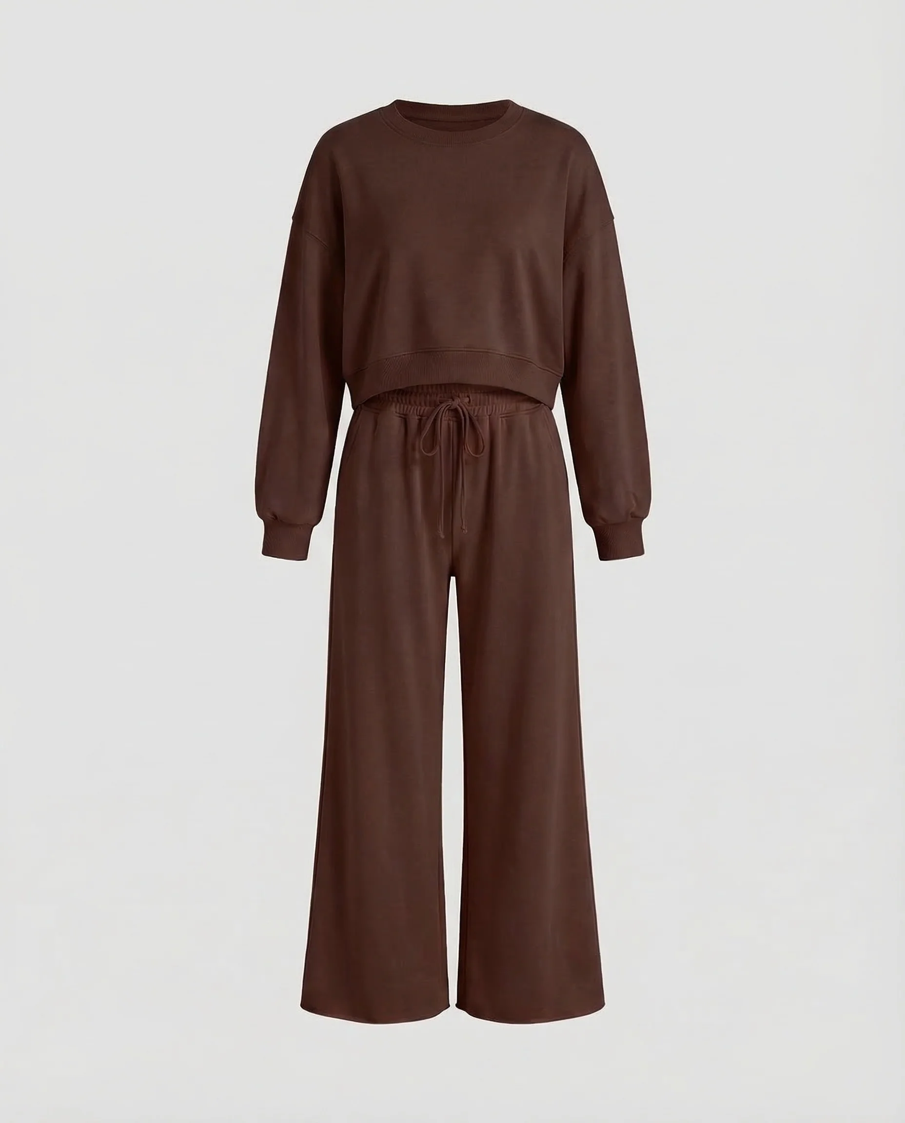 Lounge Zweiteiler Set Damen mit Sweatshirt - Image 9