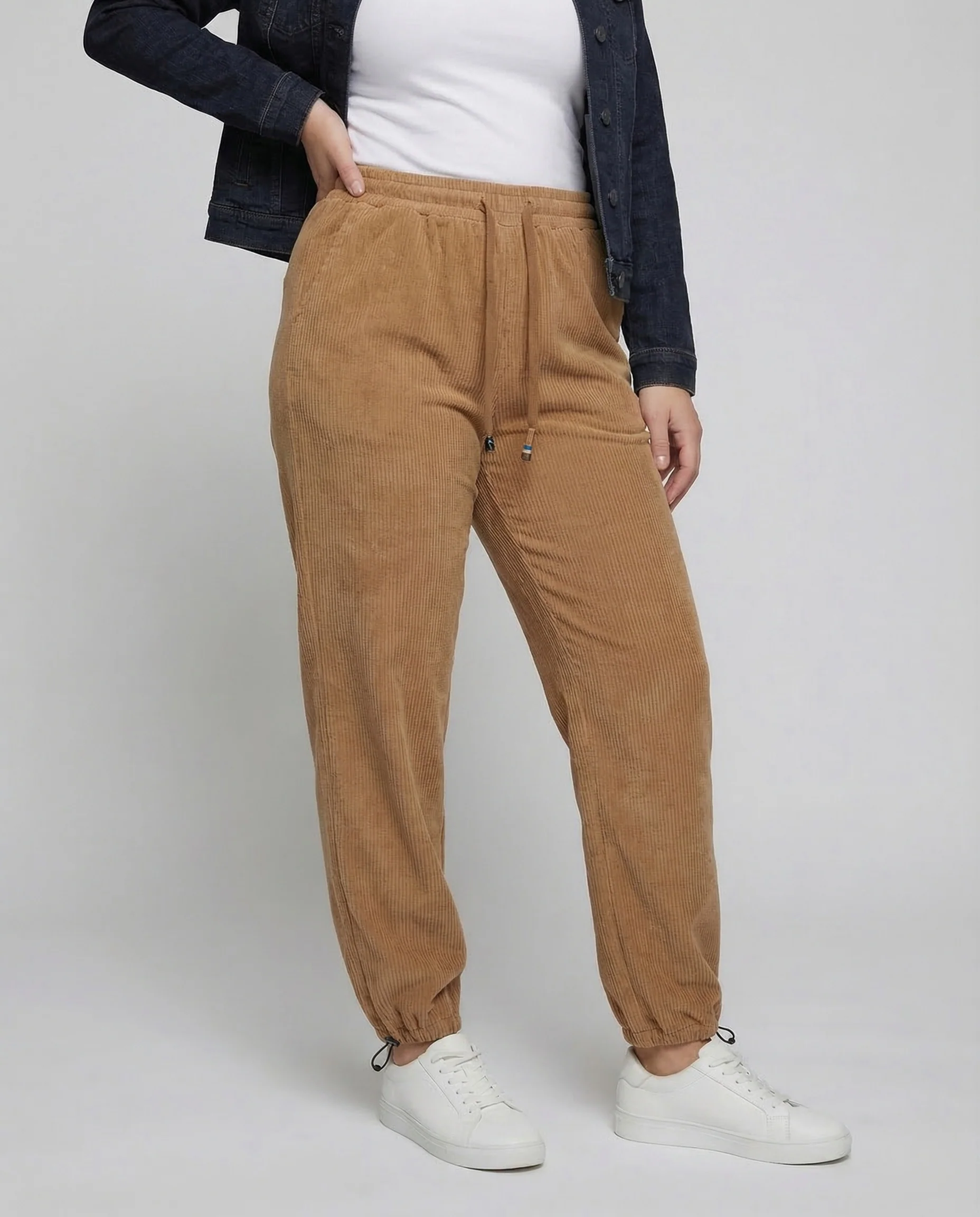Damen Cordhose Fleece Gefüttert - Image 2