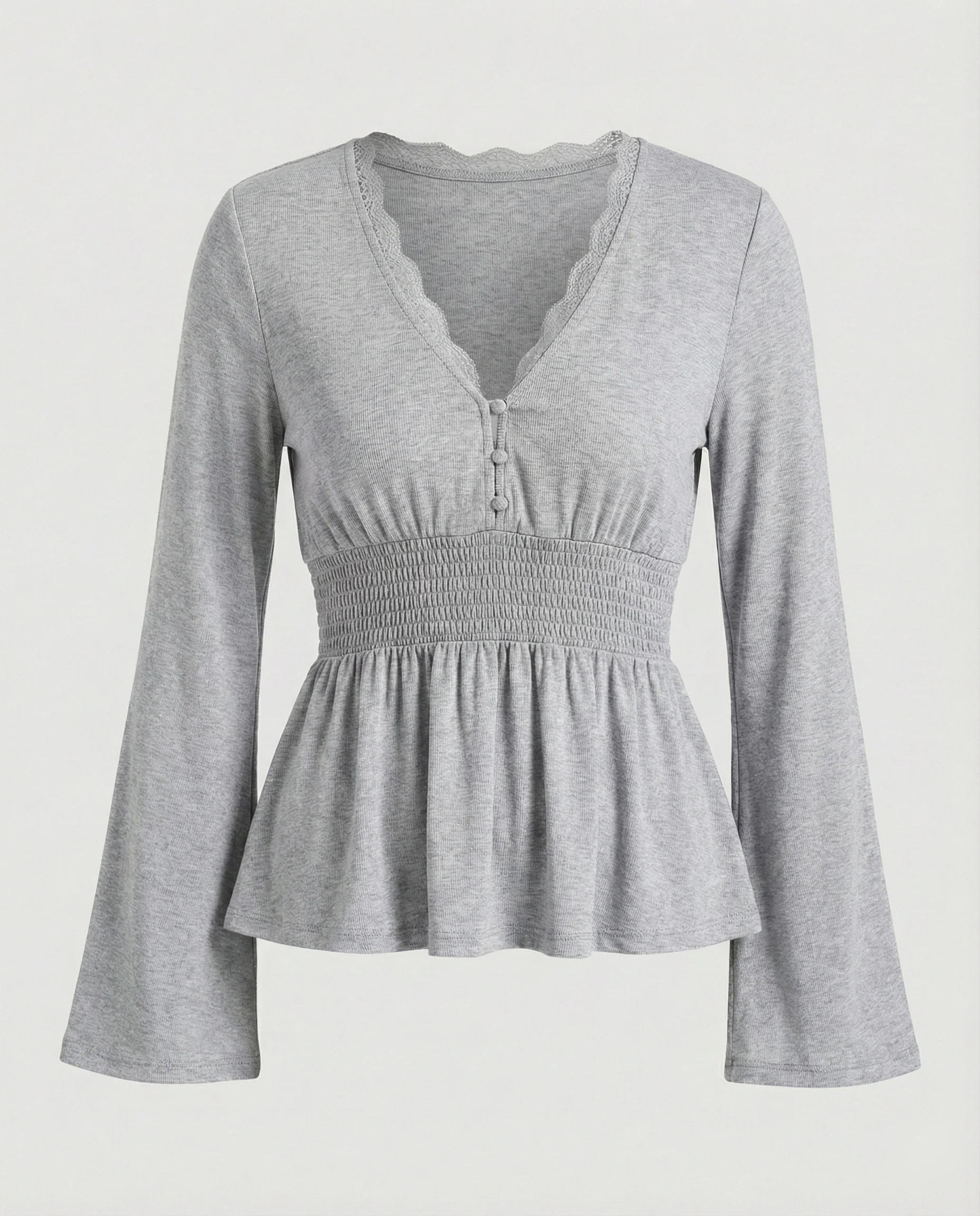 Tunika Damen Langarm Boho - Image 7