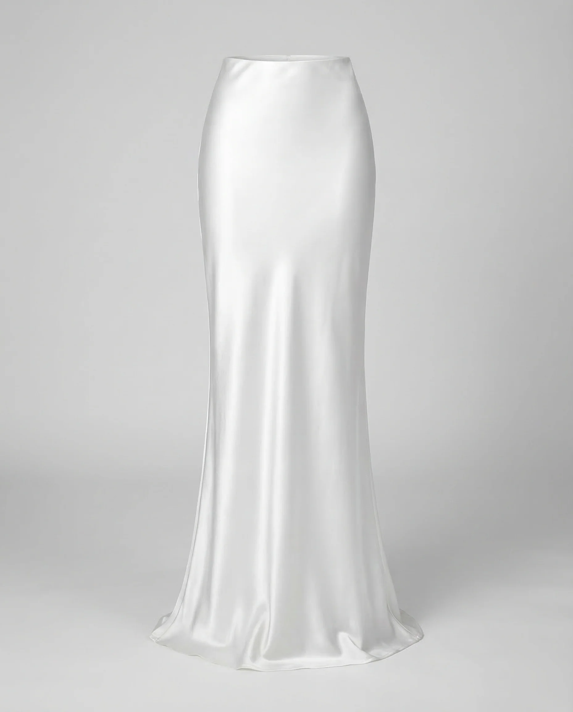 Damen Satin Unterrock Lang - Image 5