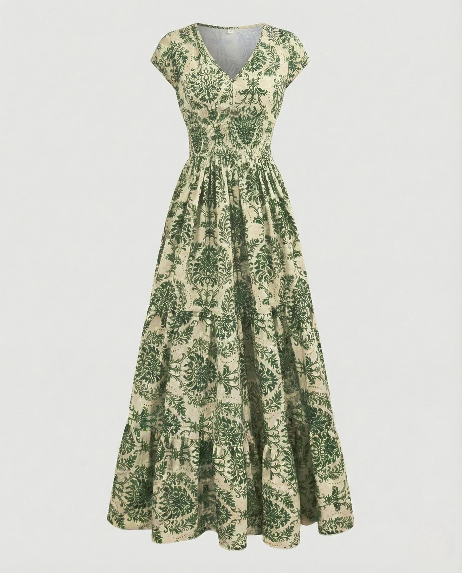 Damen Maxikleid Sommer Baumwolle - Image 6
