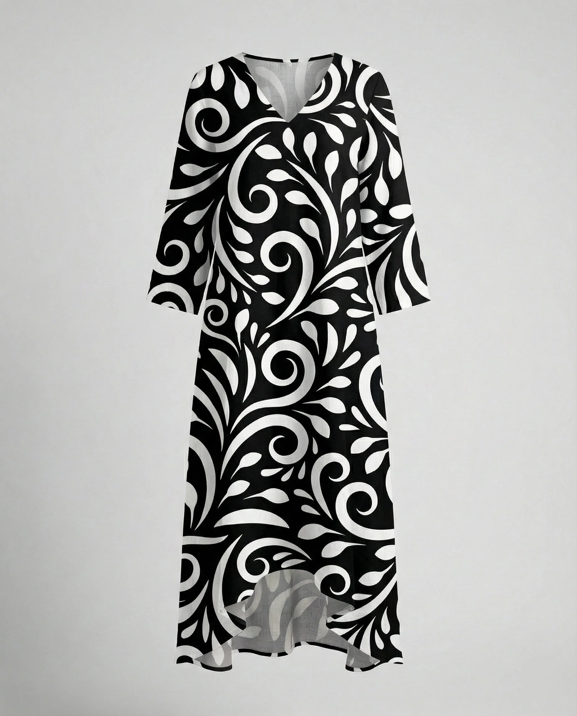 Boho Maxikleid Sommer Damen Taschen - Image 20
